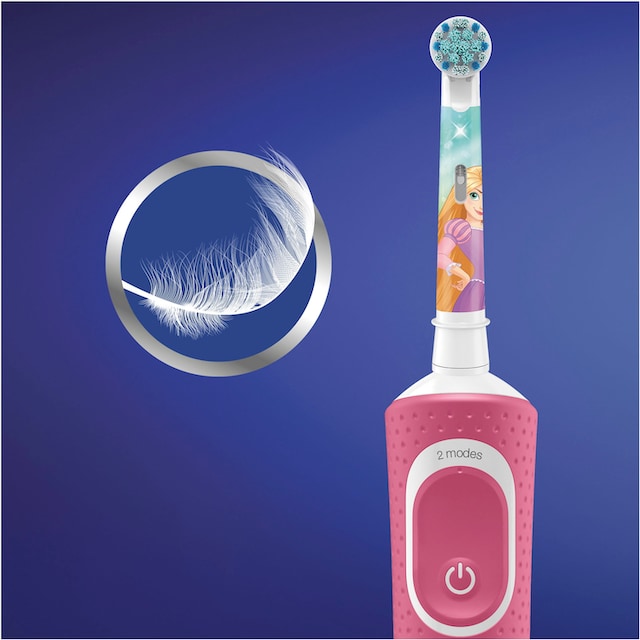 Oral-B Elektrische Kinderzahnbürste »Disney Princess«, 1 St. Aufsteckbürsten  mit 3 Jahren XXL Garantie