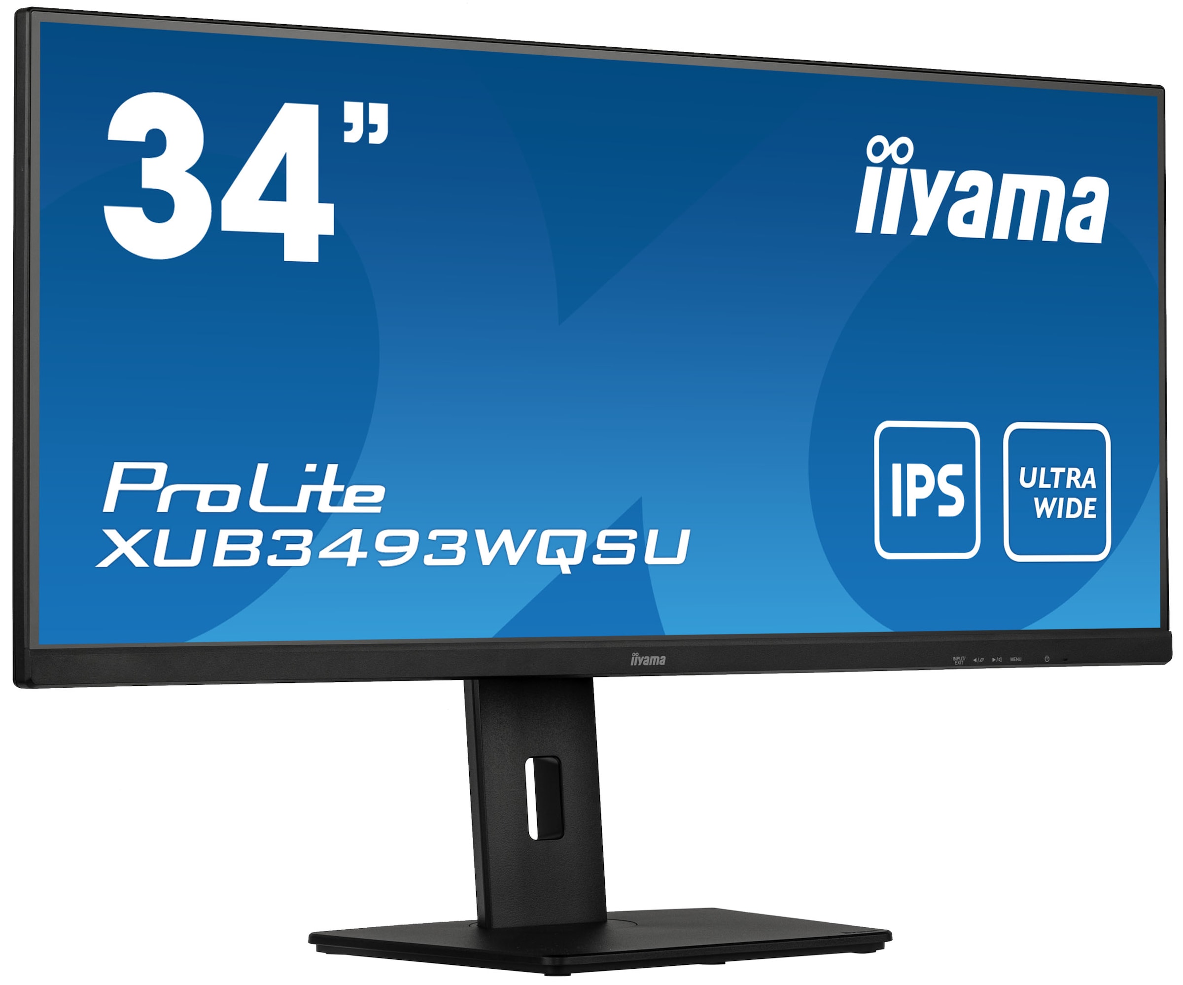 Iiyama LED-Monitor »XUB3493WQSU-B5«, 86,7 cm/34 Zoll, 3440 x 1440 px, UWQHD, 4 ms Reaktionszeit, 75 Hz