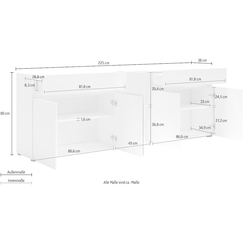 INOSIGN Sideboard »Mister«