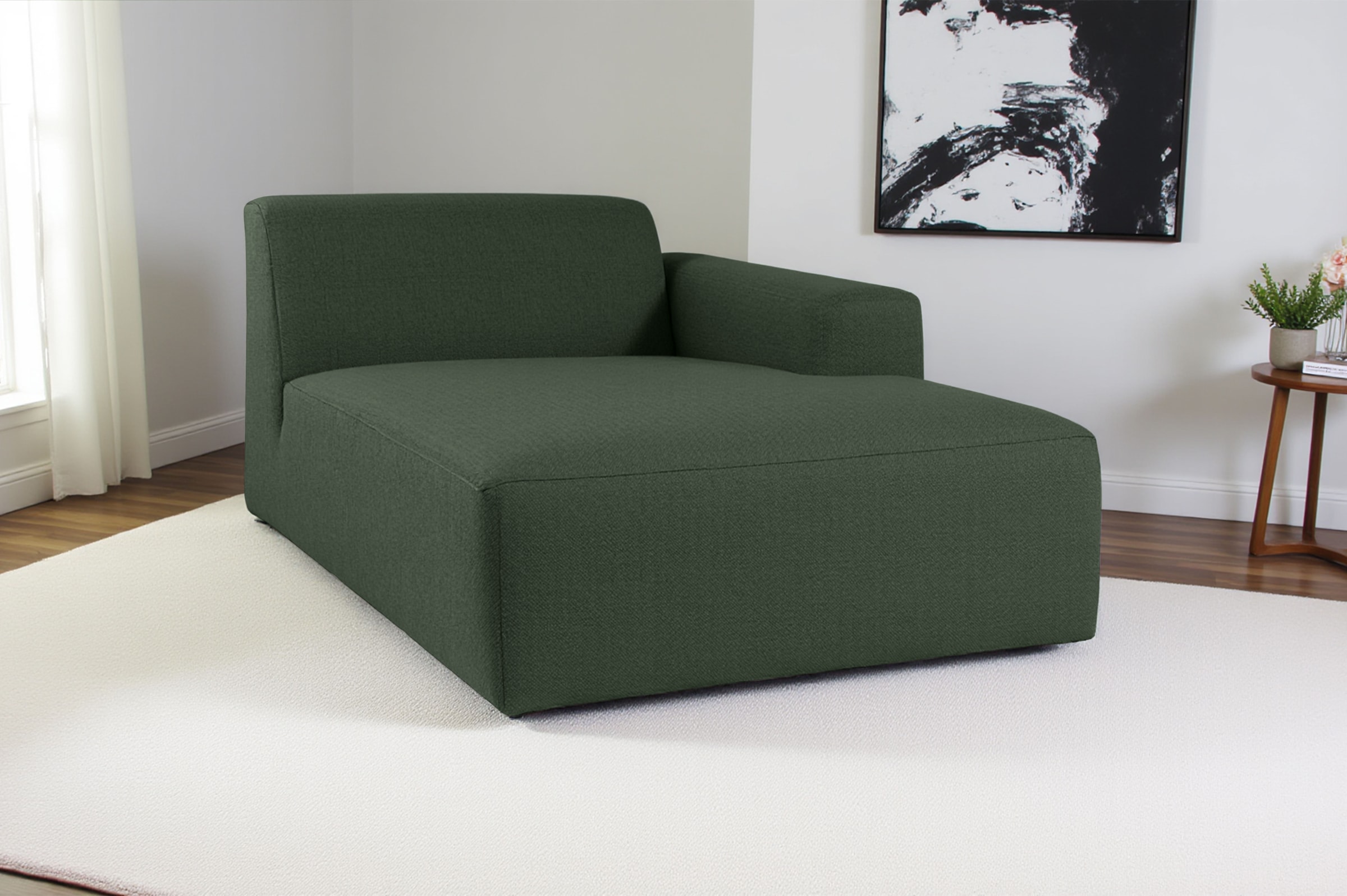 INOSIGN Recamiere »Koa, Sofamodul, passend zur Serie KOA«, in Webstoff, weicher Lounge-Sitzkomfort