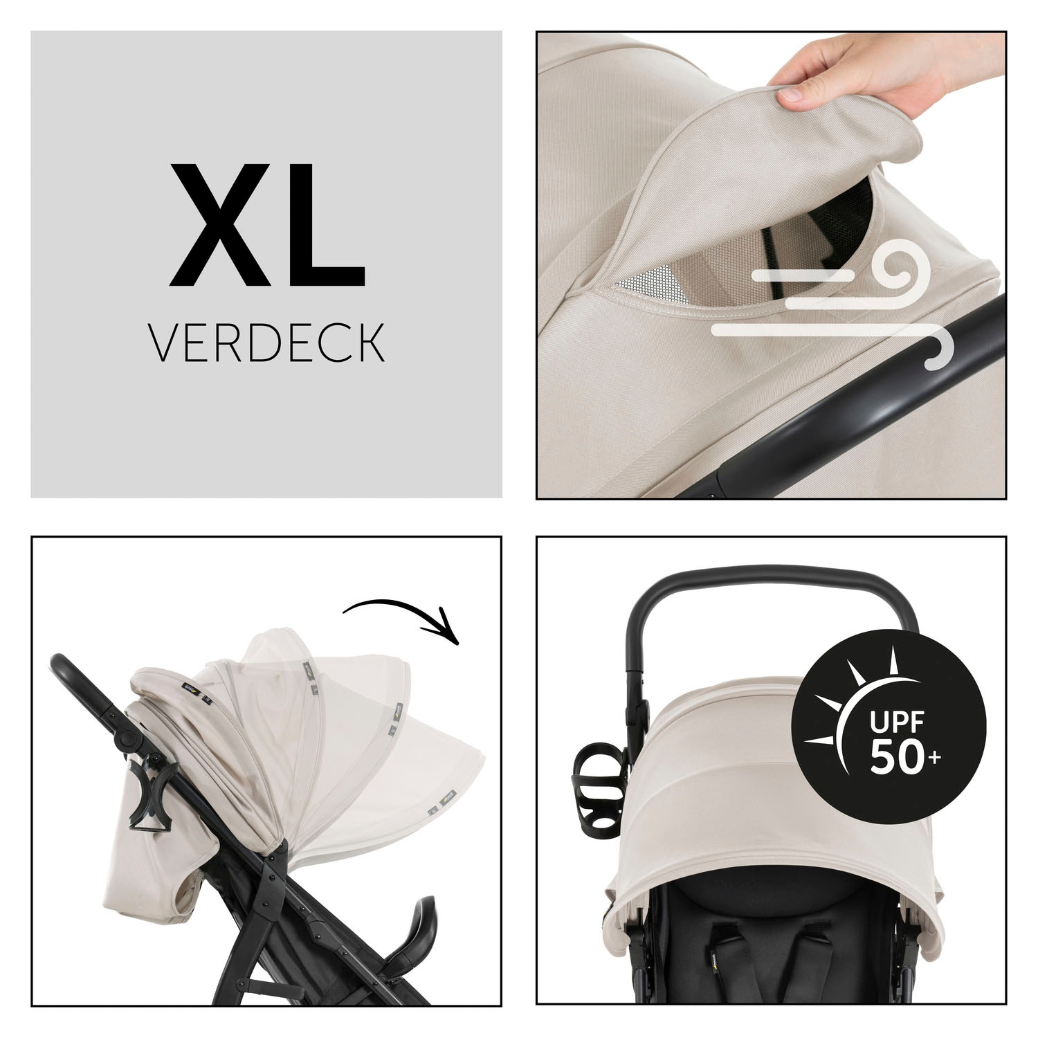 Hauck Kinder-Buggy »Rapid 4D«, 25 kg, belastbar bis 22 kg