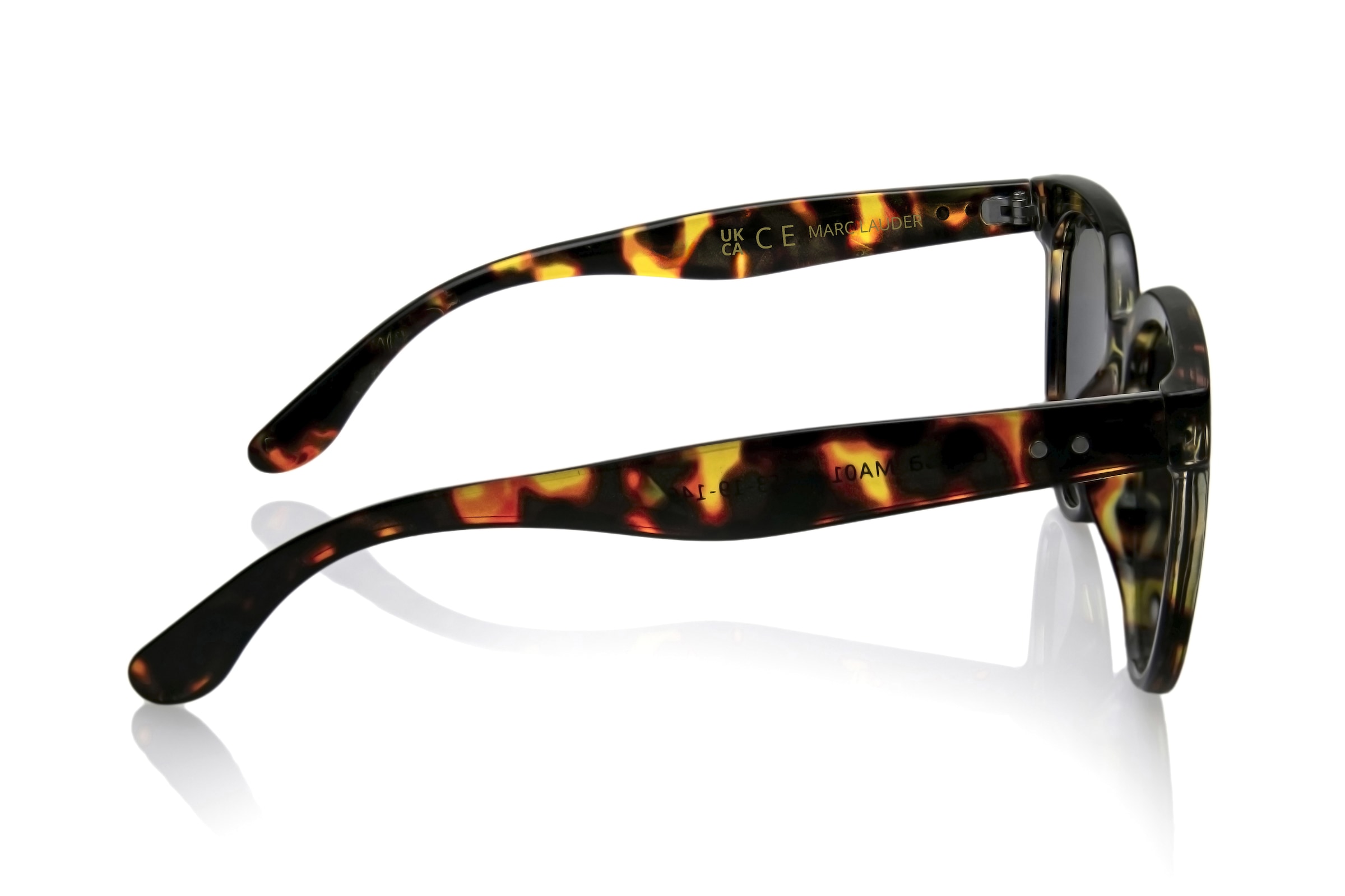 MARC LAUDER Sonnenbrille »MA01-02« 3: dunkles Glas, starke Sonneneinstrahlung