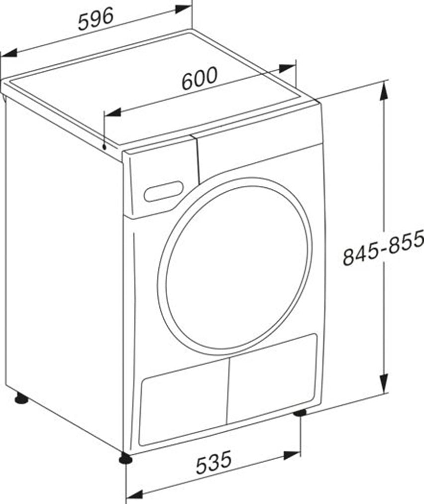 Miele Wärmepumpentrockner »TSA523WP 8kg Active« 8