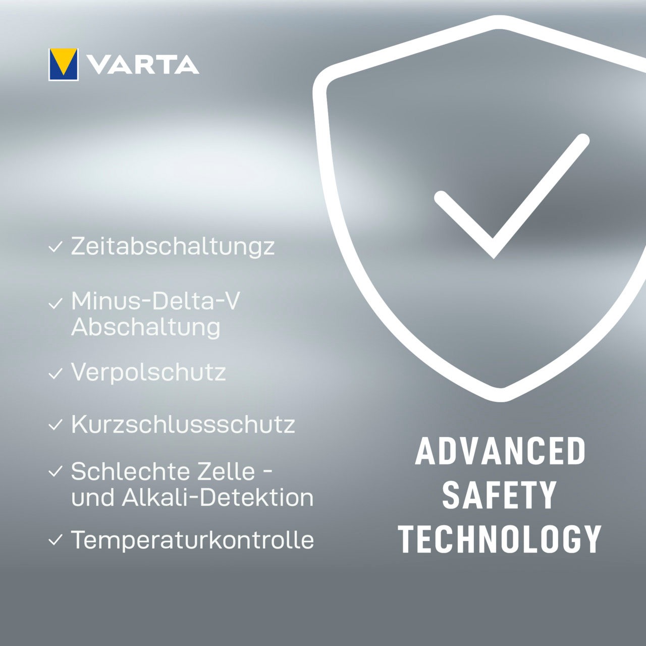 VARTA Batterie-Ladegerät »LCD Dual Tech«, 500 mA