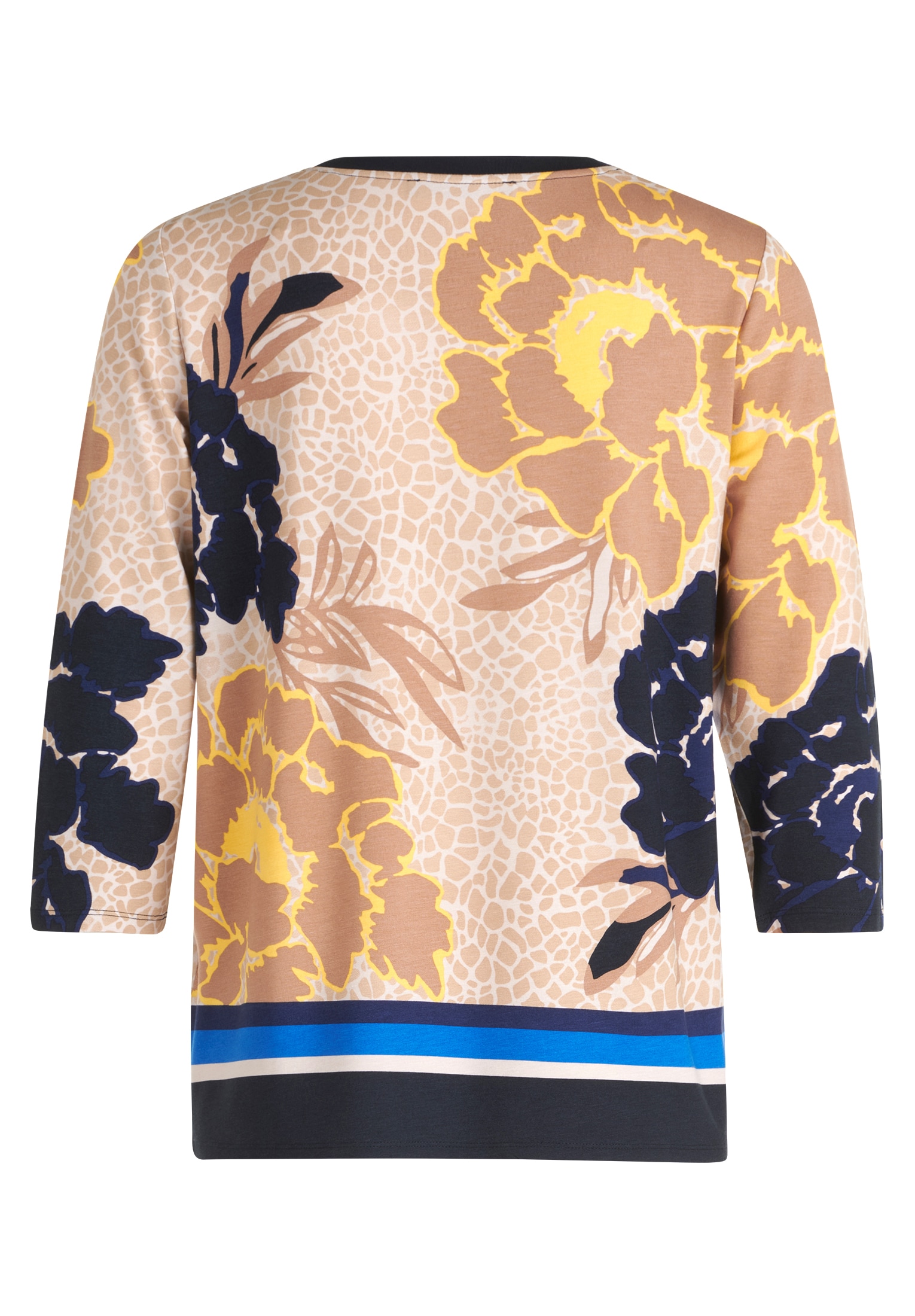 Betty Barclay 3/4-Arm-Shirt »Ringelshirt mit Rippbündchen«