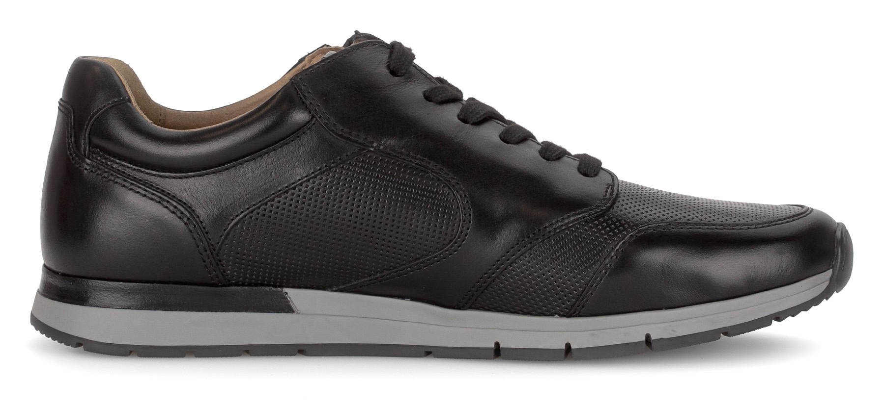 Pius Gabor Sneaker  , Freizeitschuh, Schnürer, Halbschuh mit Logoprägung, Weite G (=weit)