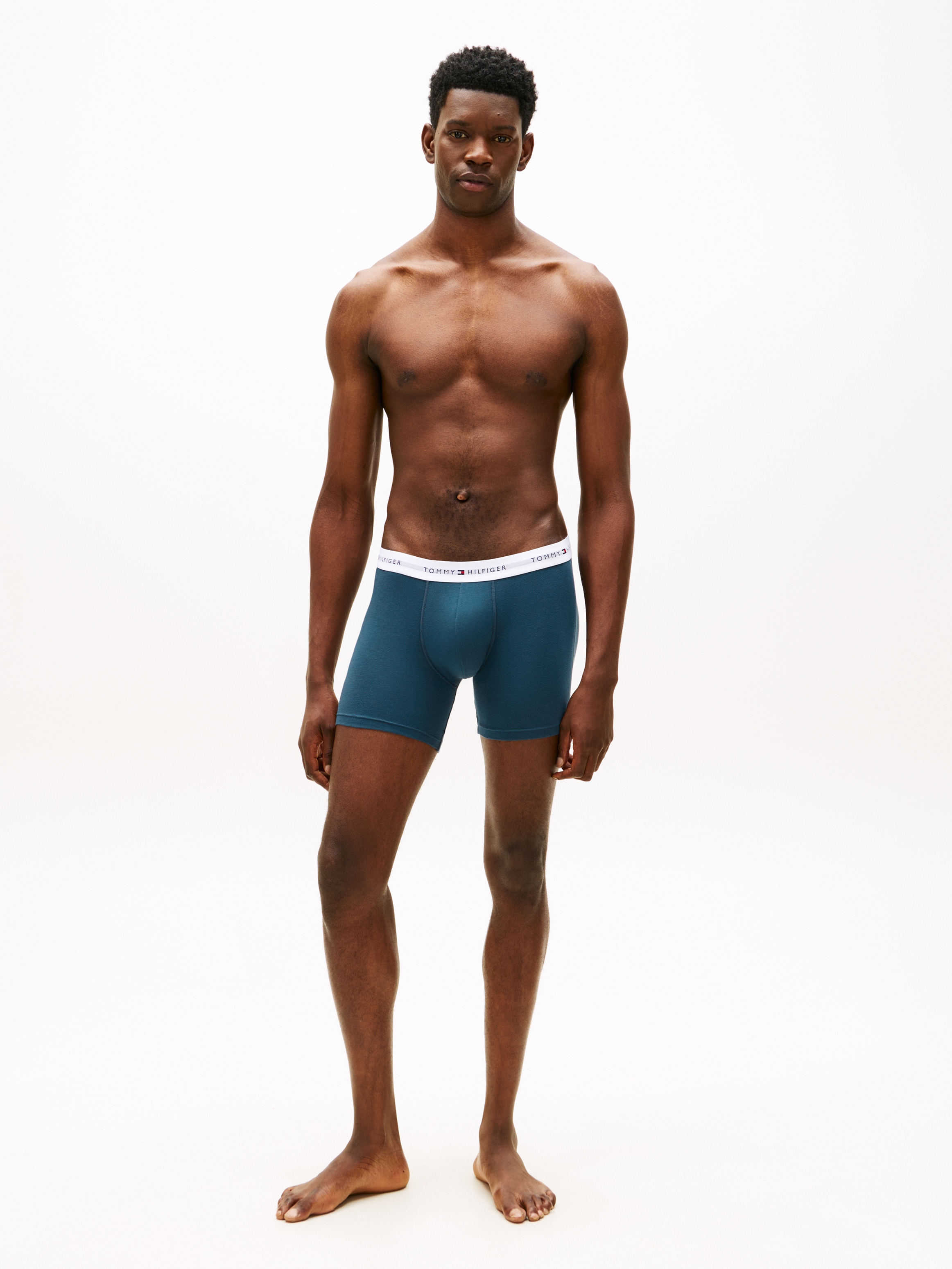 Tommy Hilfiger Underwear Boxer 3 Stk. Körpernahe Passform mit elastischem Bund, lange Form