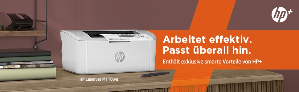 HP HP+ UNIVERSAL Wireless«, ➥ Garantie XXL Laserdrucker Instant Jahre kompatibel Ink Schwarzweiß, 3 | »LaserJetM110we,