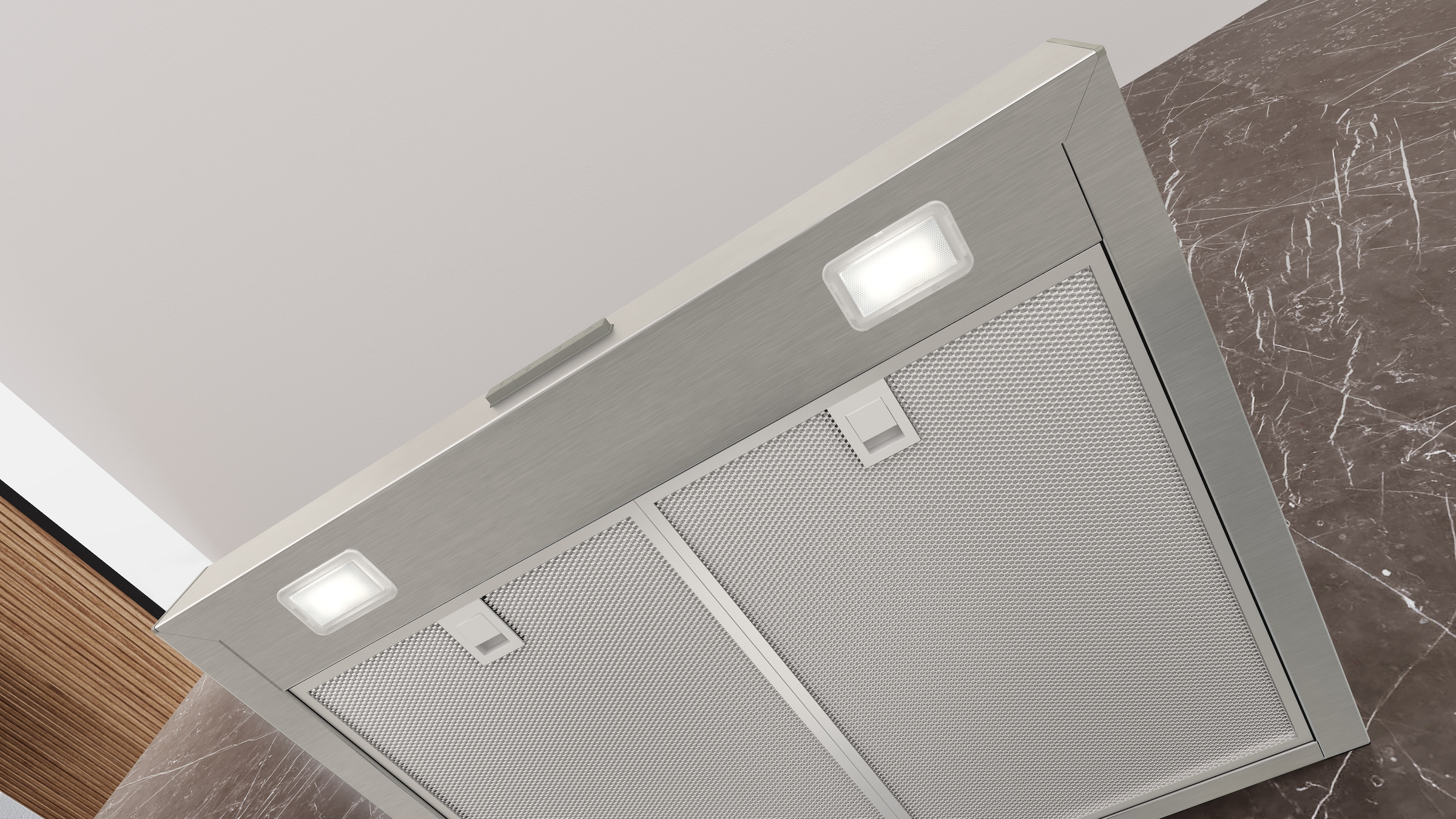 SIEMENS Wandhaube »LC65BCC30« Serie iQ300 Leiser Motor & Doppelfilter für effizienten Dunstabzug ohne Gerüche