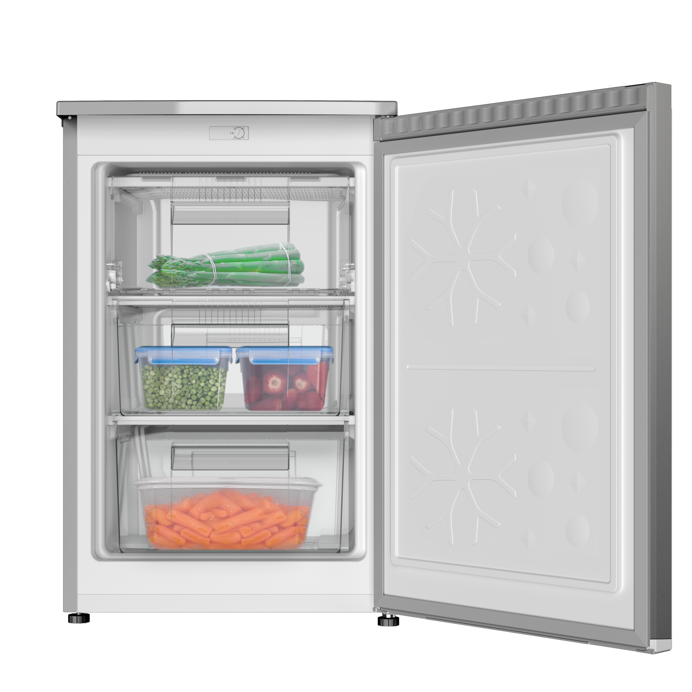 Amica Gefrierschrank »GS 321 125 E« 85 cm hoch 55 cm breit Leise Power für Tiefkühlvorräte – passt in jede Ecke