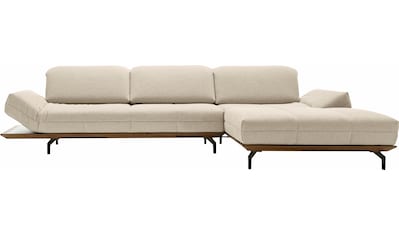hülsta sofa Ecksofa »hs.420«, Breite 313 cm in 2 Qualitäten, Holzrahmen in Eiche Natur... kaufen