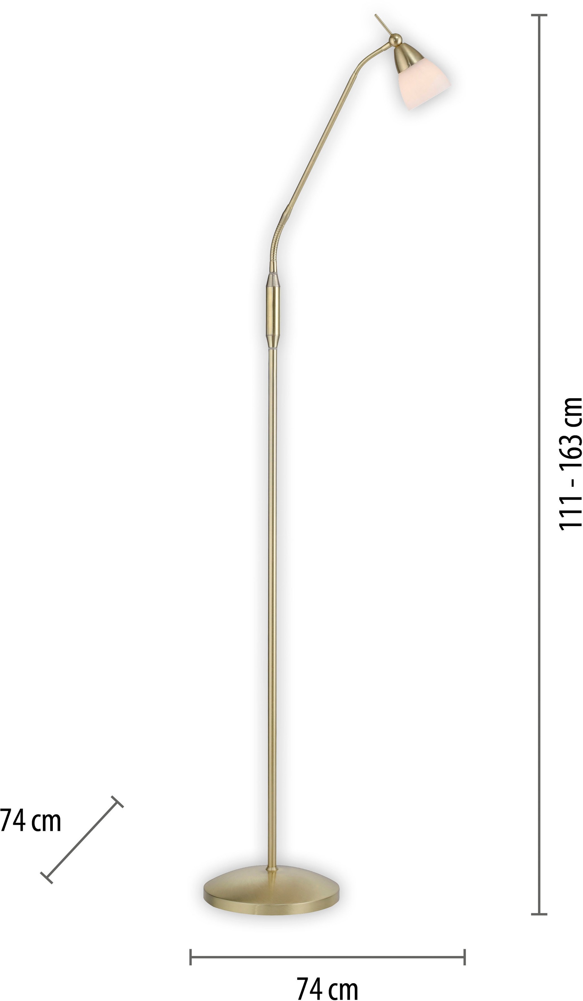 Paul Neuhaus Stehlampe »PINO« G9 1 Stk. Warmweiß