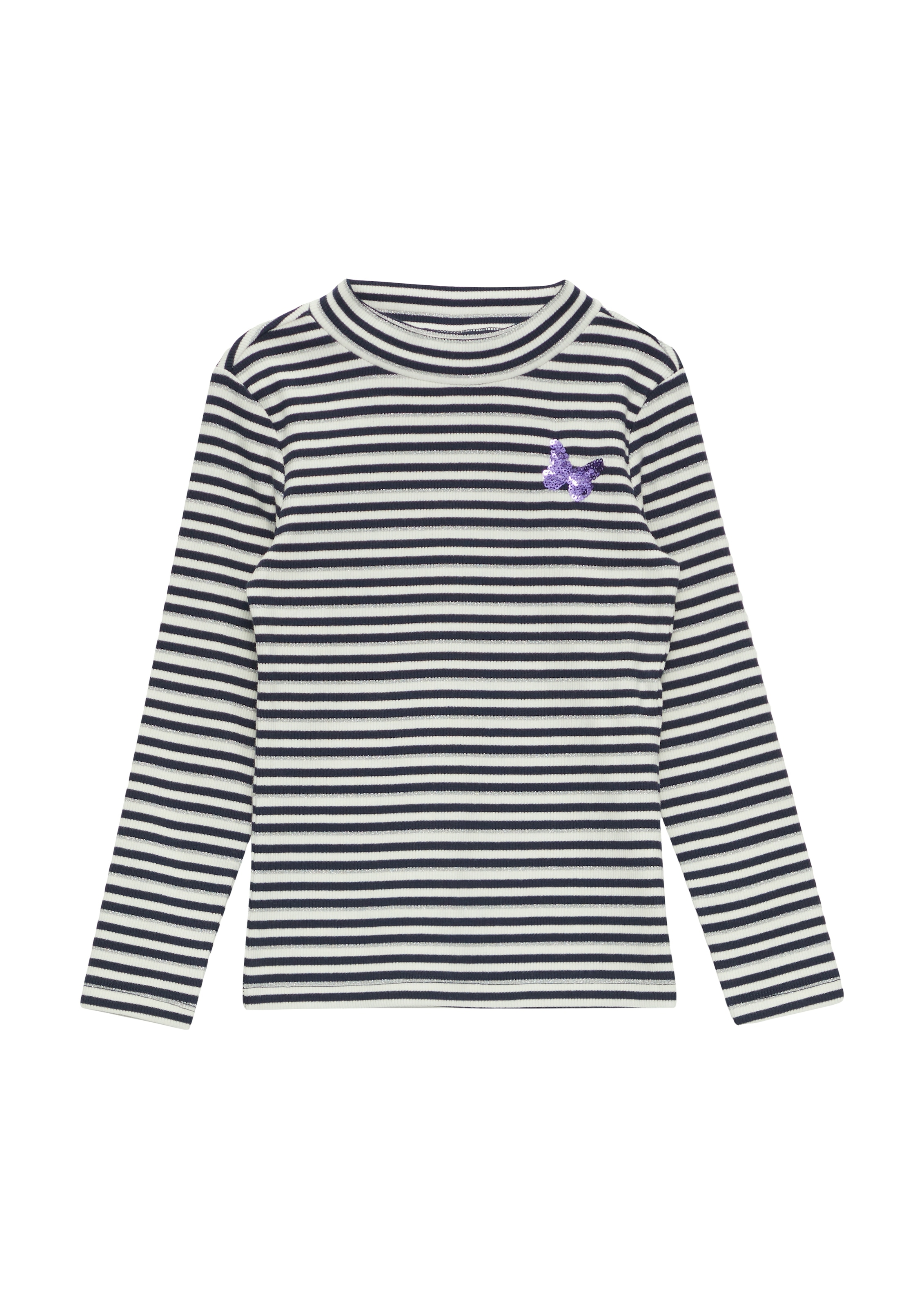 s.Oliver Junior Langarmshirt, mit Streifenmuster