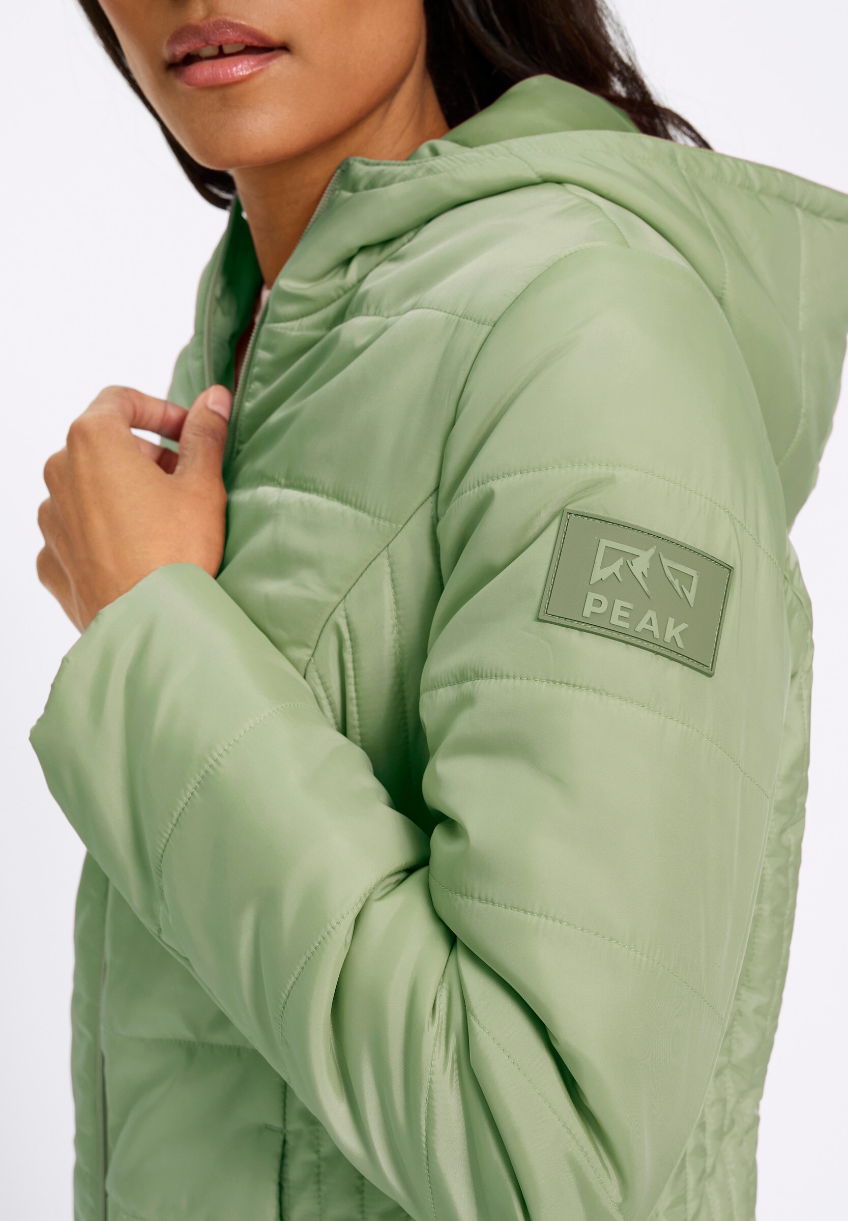 heine Steppjacke »Steppjacke Steppjacke mit Kapuze« mit Kapuze