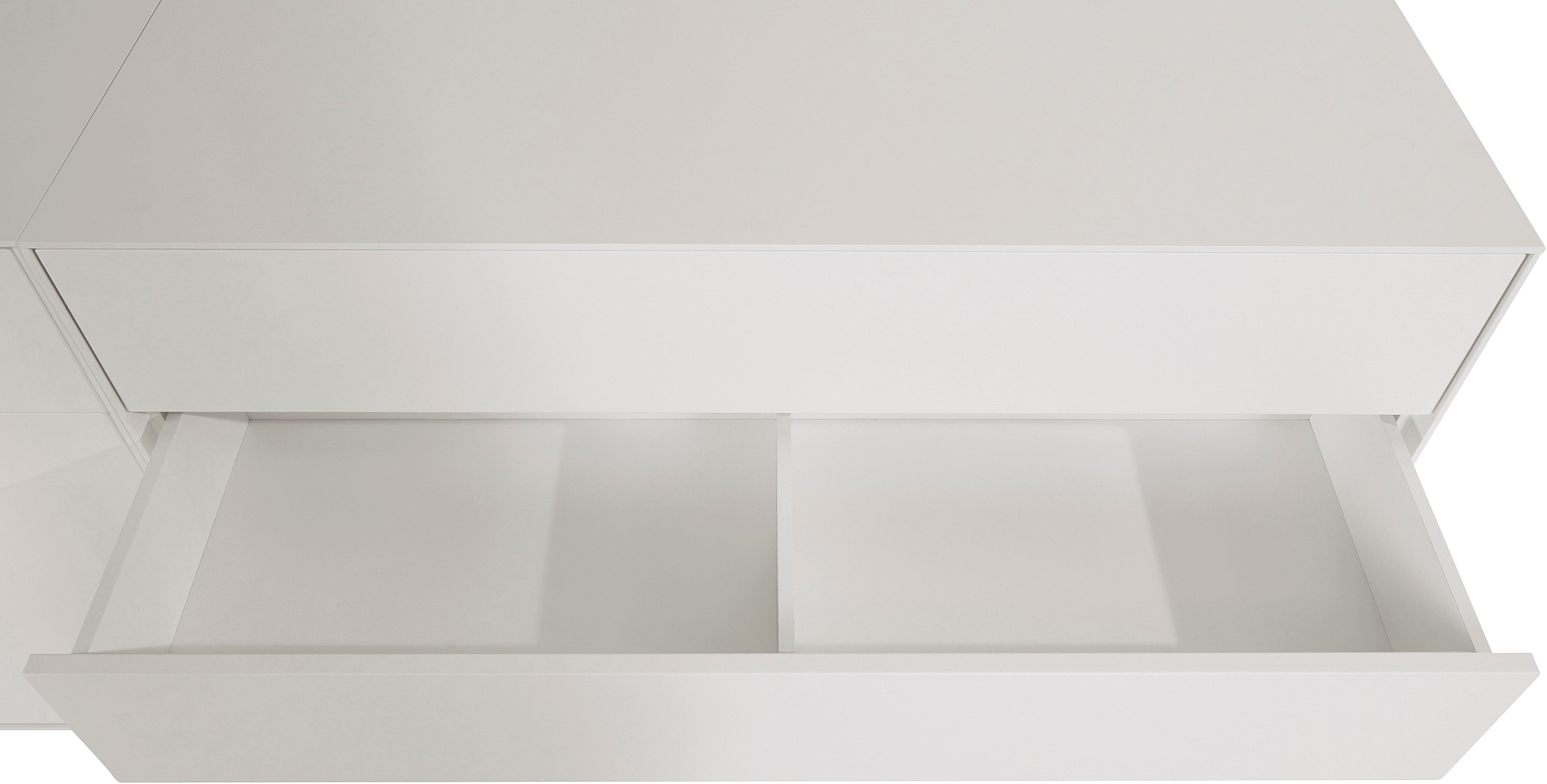 LeGer Home by Lena Gercke Sideboard »Essentials«, (2 St.), Breite: 224cm, MDF lackiert, Push-to-open-Funktion