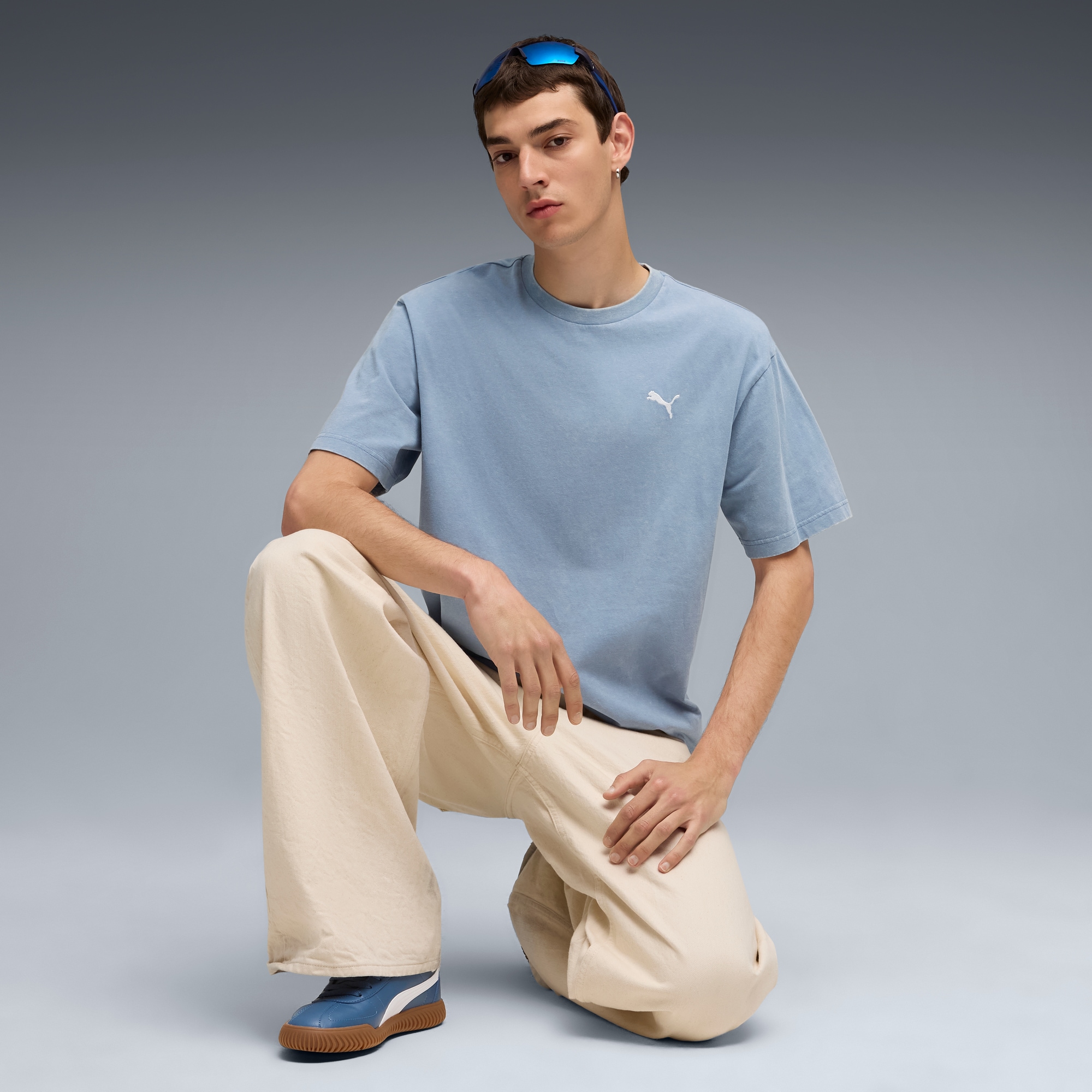 PUMA T-Shirt »ESS ELEVATED RELAXED WASH TEE« Kurzarm, für Freizeitaktivitäten, aus weichem Jersey-Material