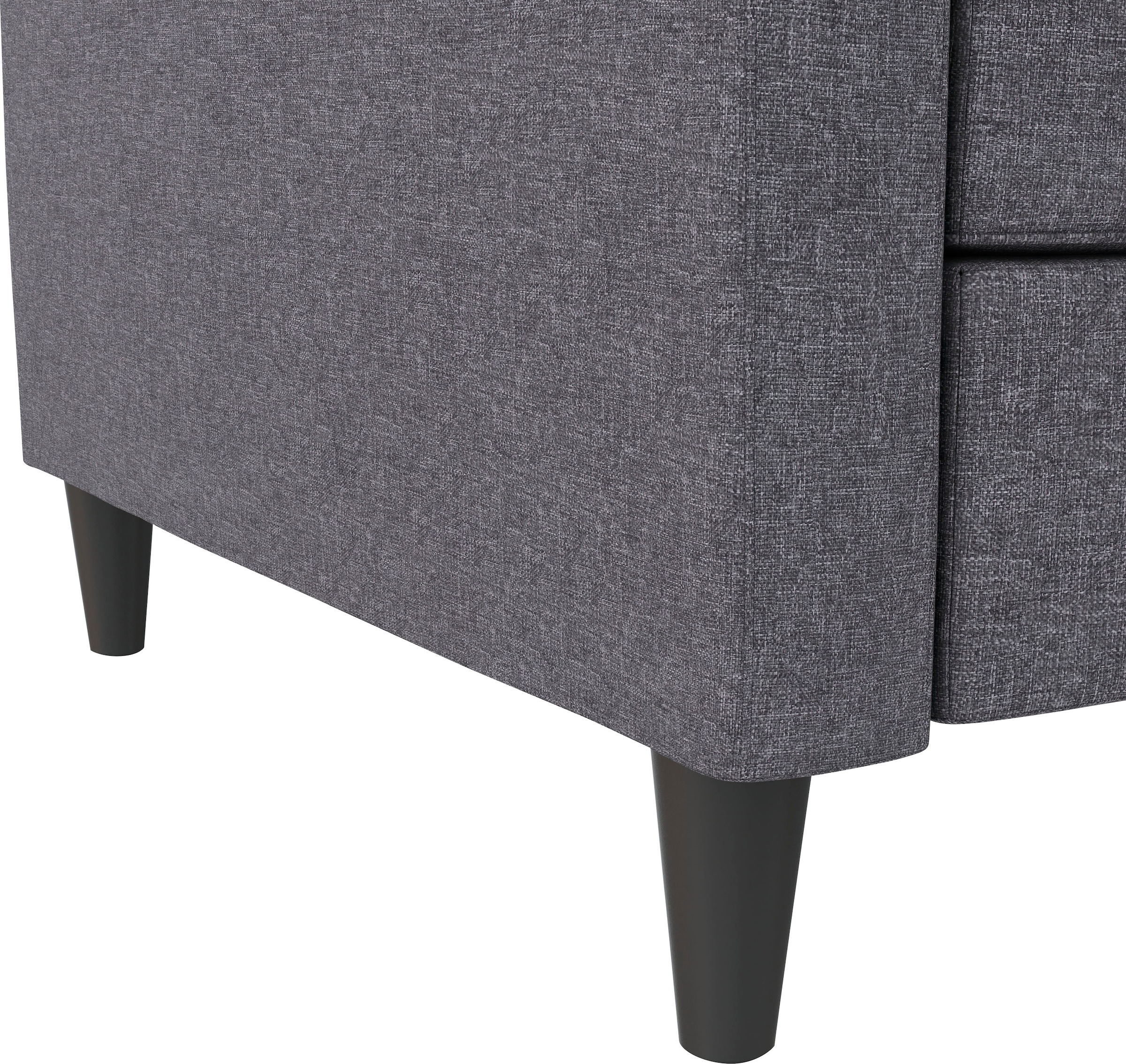Dorel Home 3-Sitzer »Celine«, Rückenlehne 2-teilig und 3-fach verstellbar, Sitzhöhe 43 cm