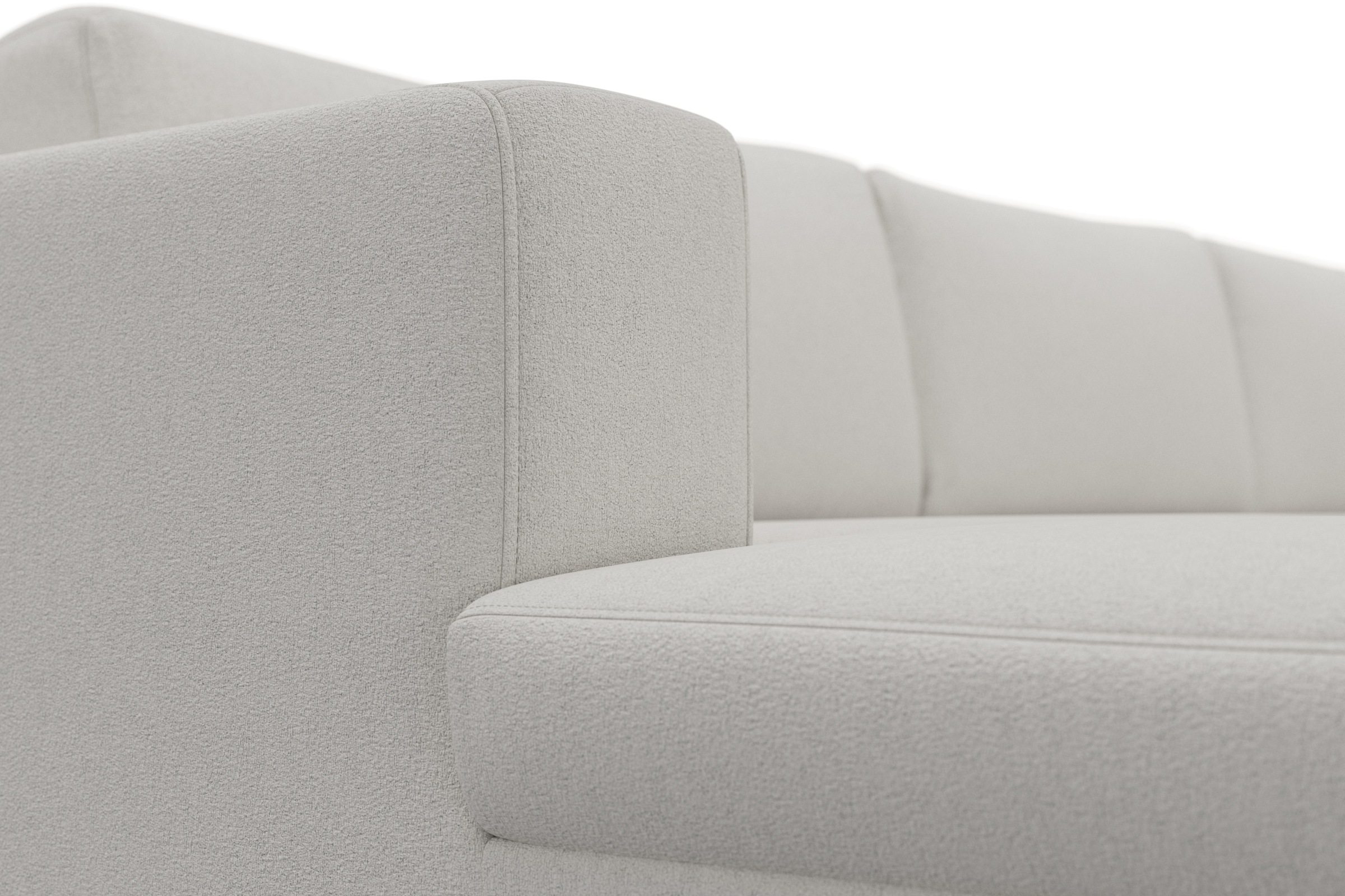 DOMO collection Wohnlandschaft »Modica U-Form«, XXL, in moderner Optik mit, 2 großzügigen Recamieren, auch in Cord