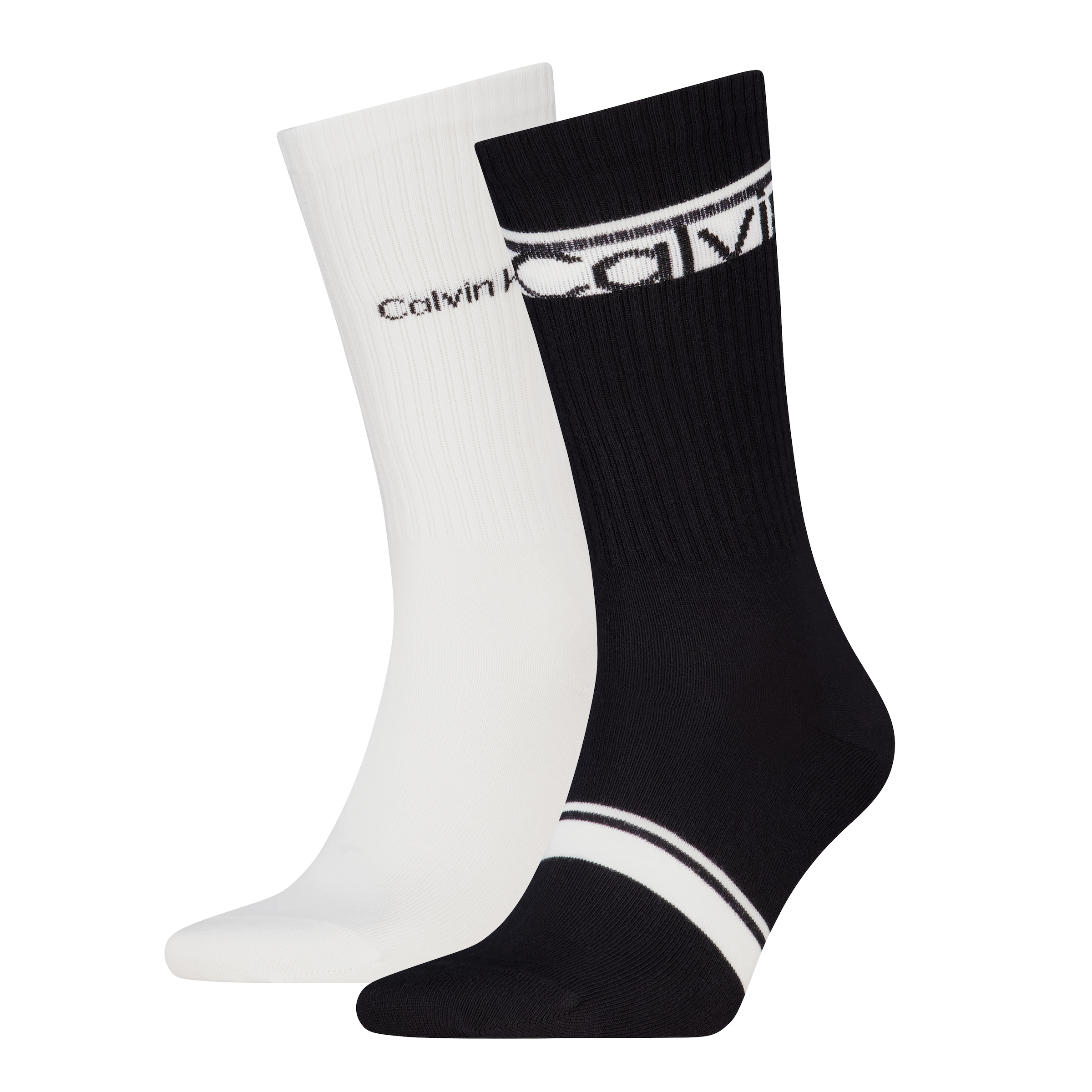 Calvin Klein Socken »CK MEN SOCK 2P LOGO STRIPE« 2 Paar, 