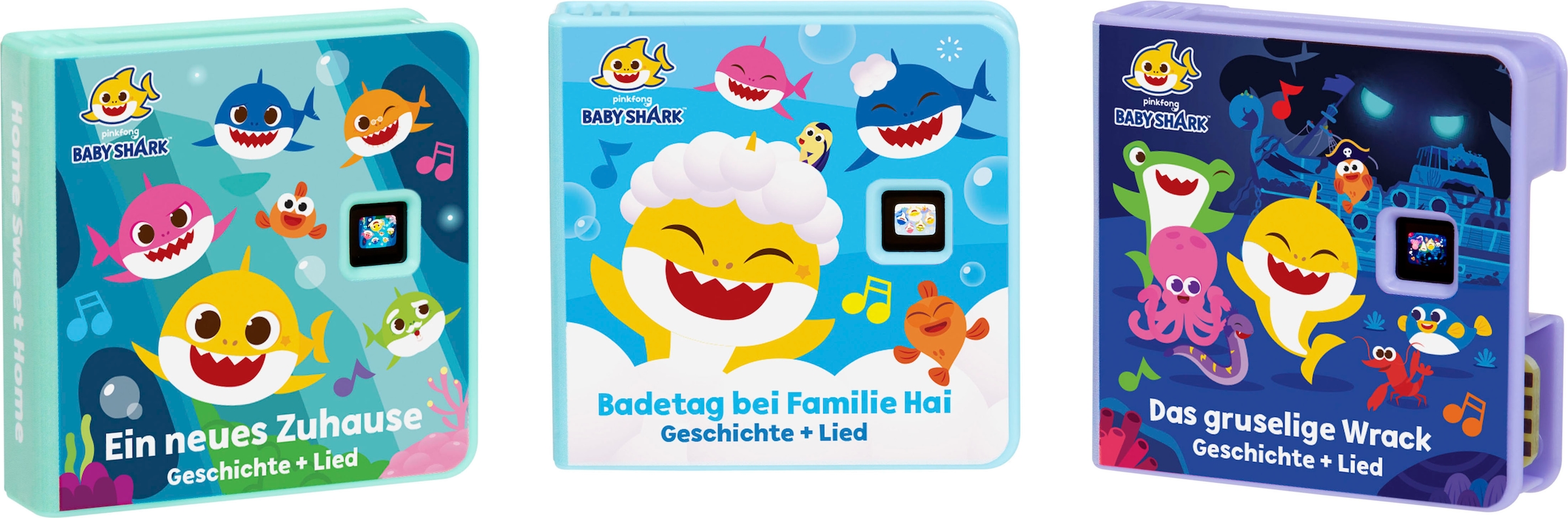 Little Tikes® Hörspielkassette »Story Dream Machine, Großer Hai, Kleiner Hai Familien-Kollektion« passend für Story Dream Machine