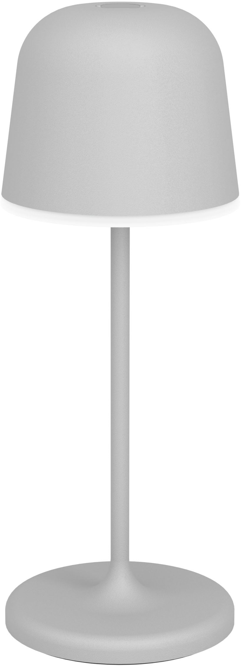 EGLO Tischleuchte »MANNERA-S Tischlampe - Alu, Stahl - LED - 1,8W - IP54« LED-Modul 1 Stk. Neutralweiß | Warmweiß Akku Außentischleuchte, Gartenlampe m. Erdspieß, H20 x Ø7,5 cm
