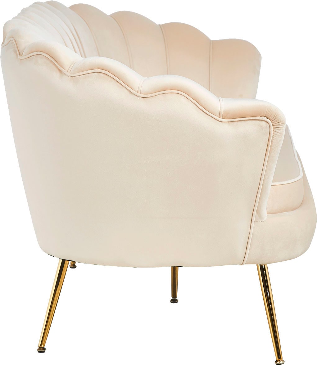 SalesFever 3-Sitzer »Clam«, extravagantes Muscheldesign, Breite 180 cm