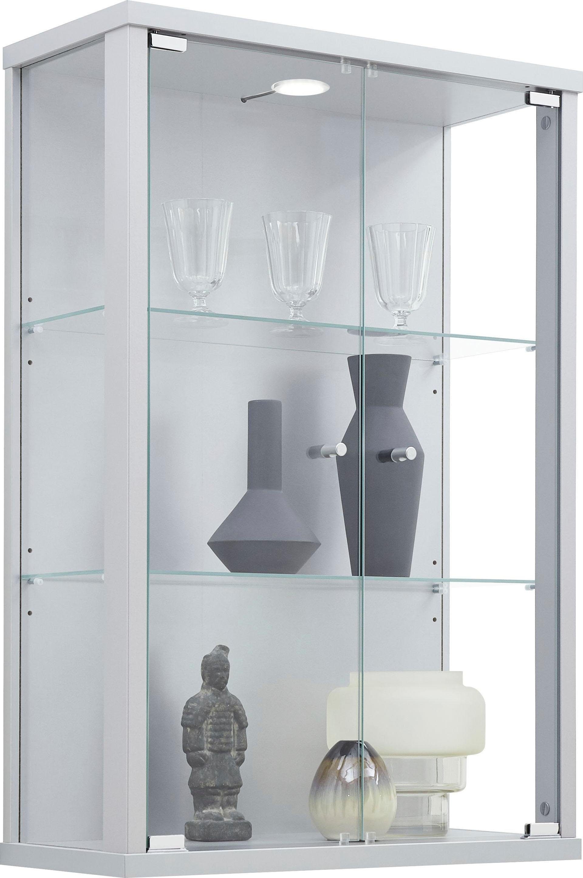 fif möbel Vitrine »OPTIMA«, Hängevitrine/Glasvitrine 2x Glastür,perfekt für Sammler,Sammlervitrine