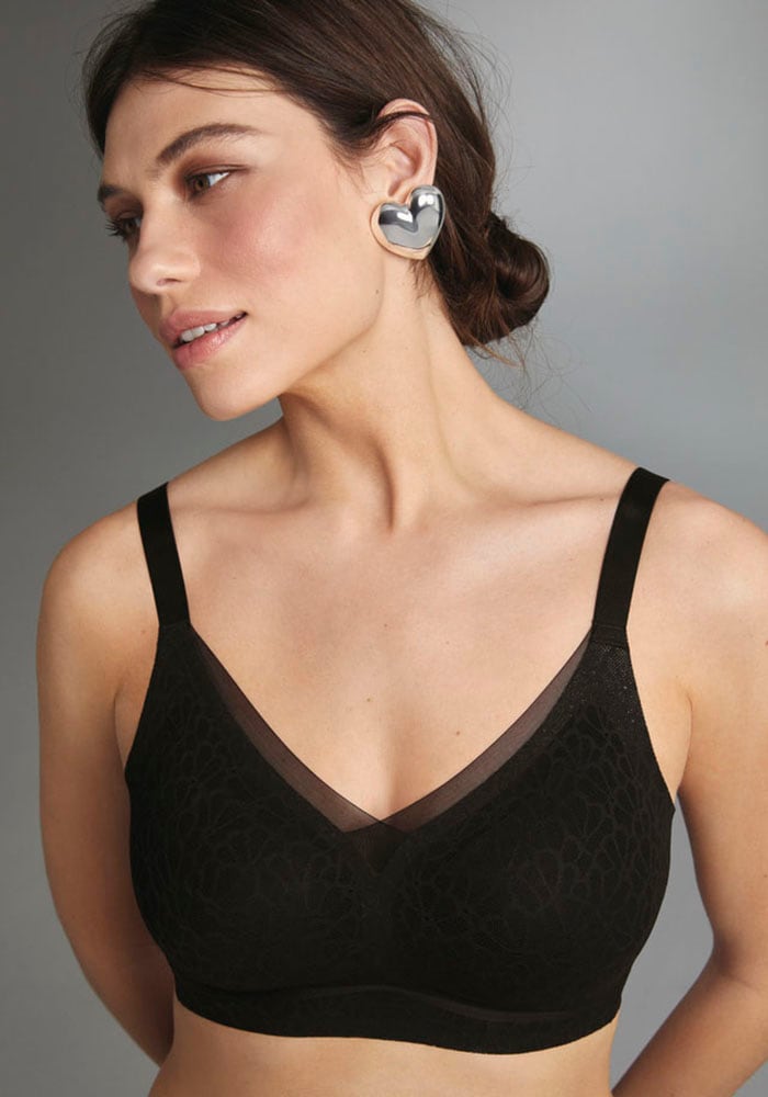 Anita since 1886 Bralette Verstellbare Träger, sportlich leichter Mesh Abschluss im Dekolleté.