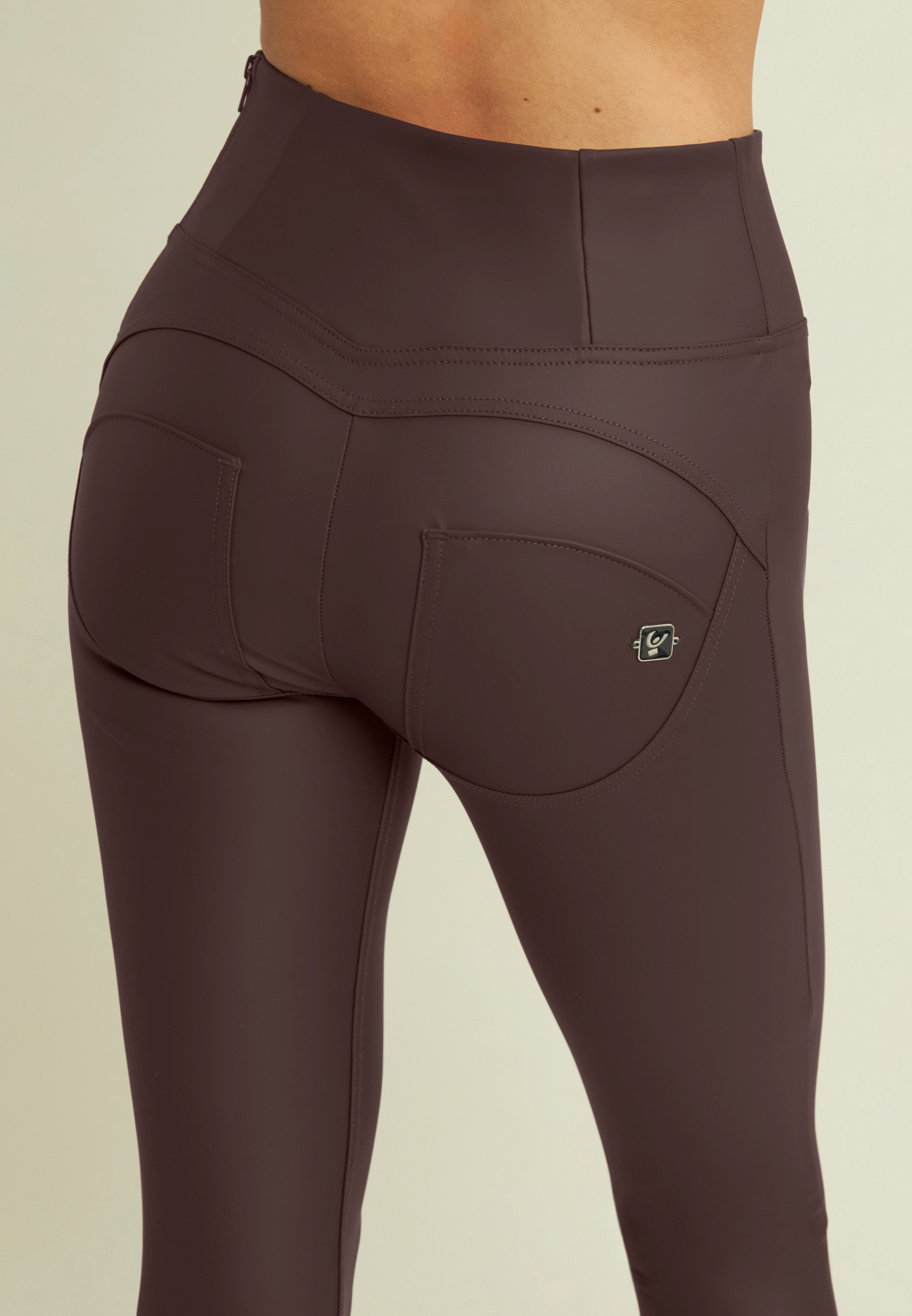 Freddy Lederimitathose »WRUP HIGH WAIST SUPERSKINNY«  mit Lifting & Shaping Effekt, sitzt perfekt