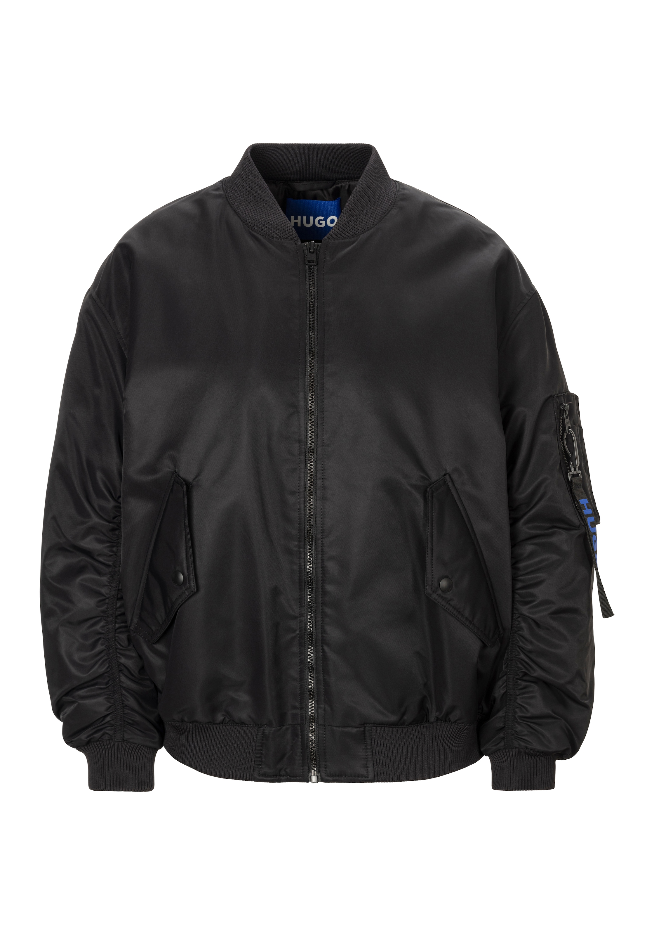 HUGO Blue Outdoorjacke »Falorri-1_B«, in Moiré Optik