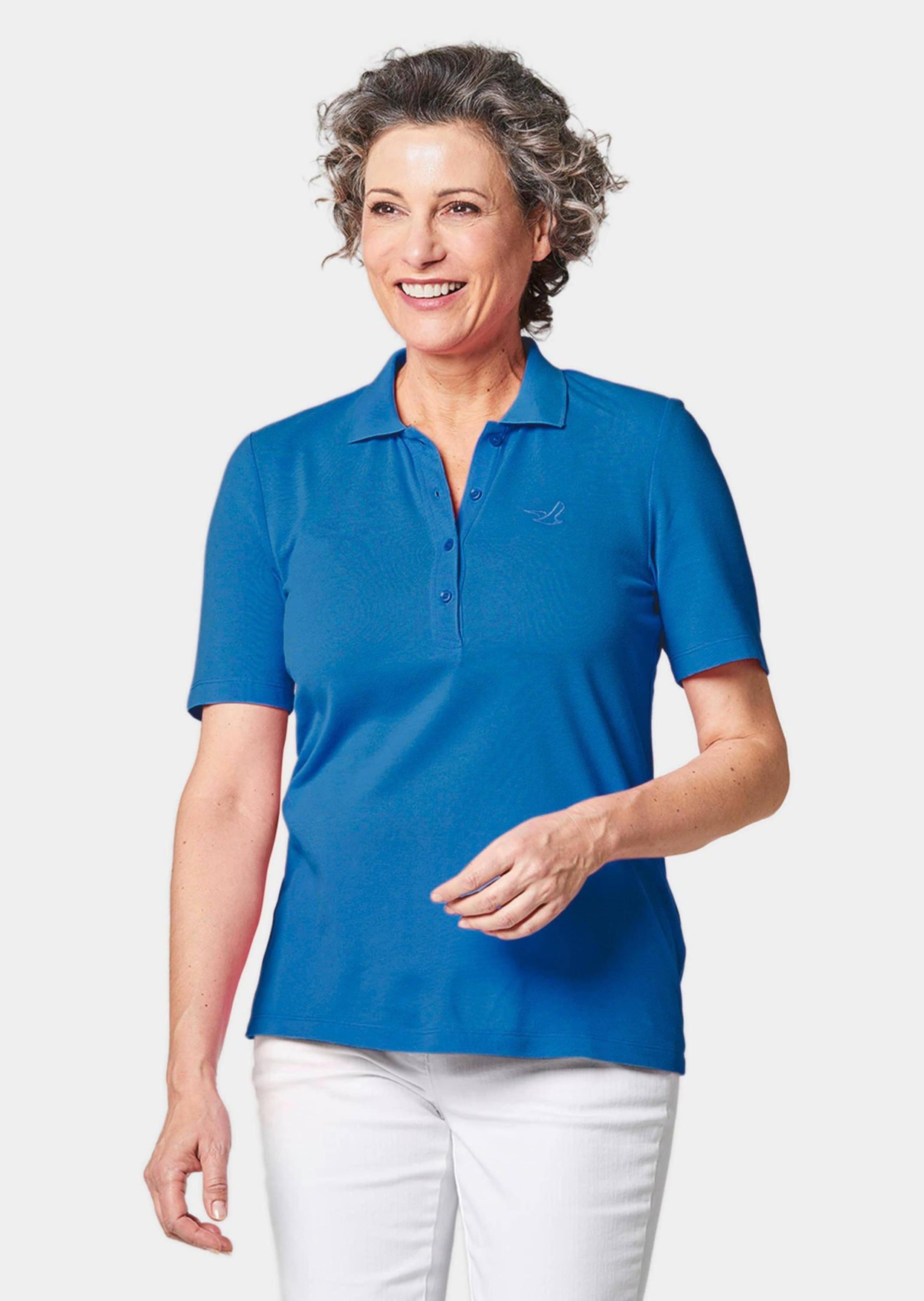 GOLDNER Poloshirt »Poloshirt Poloshirt in hochwertiger Pikee-Qualität«