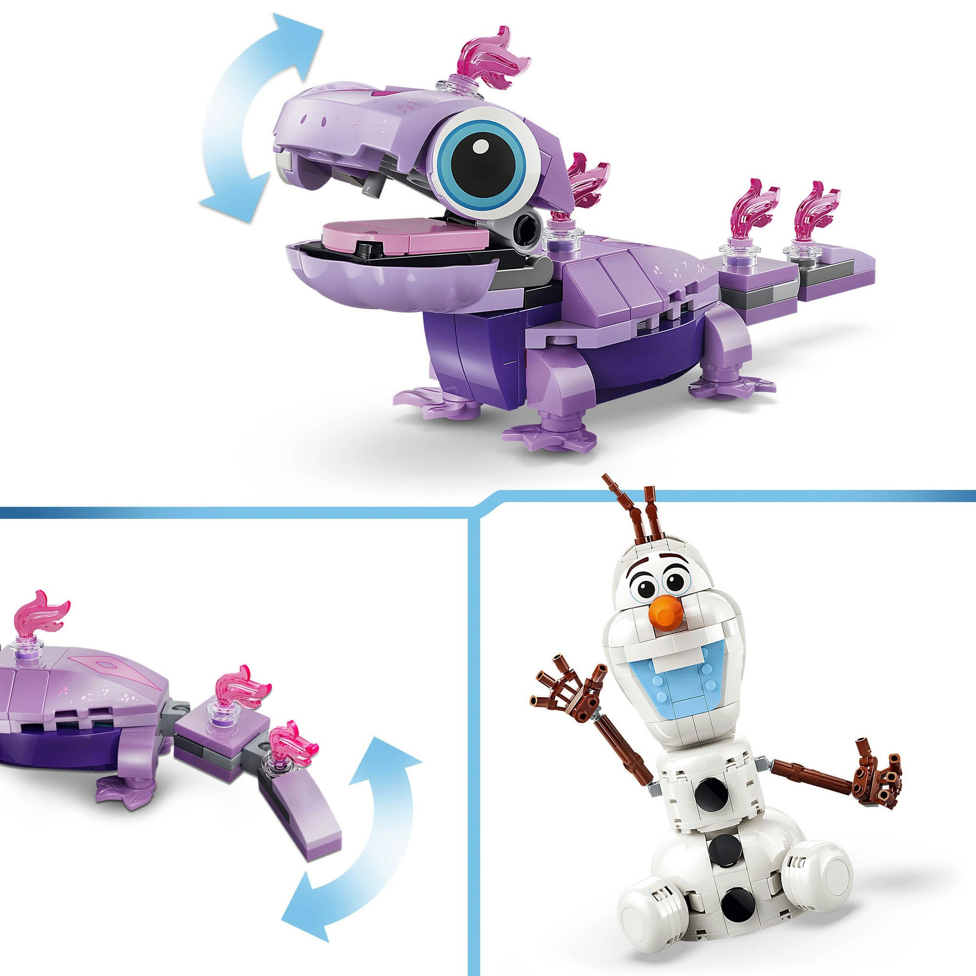 LEGO® Konstruktionsspielsteine »Picknickspaß mit Olaf und Bruni (43287), LEGO Disney Princess« Made in Europe