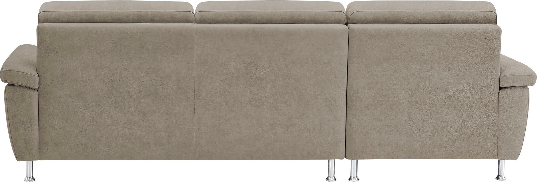 CALIZZA INTERIORS Ecksofa »Onyx L-Form«, Recamiere links oder rechts, wahlweise mit Bettfunktion, Breite 270 cm