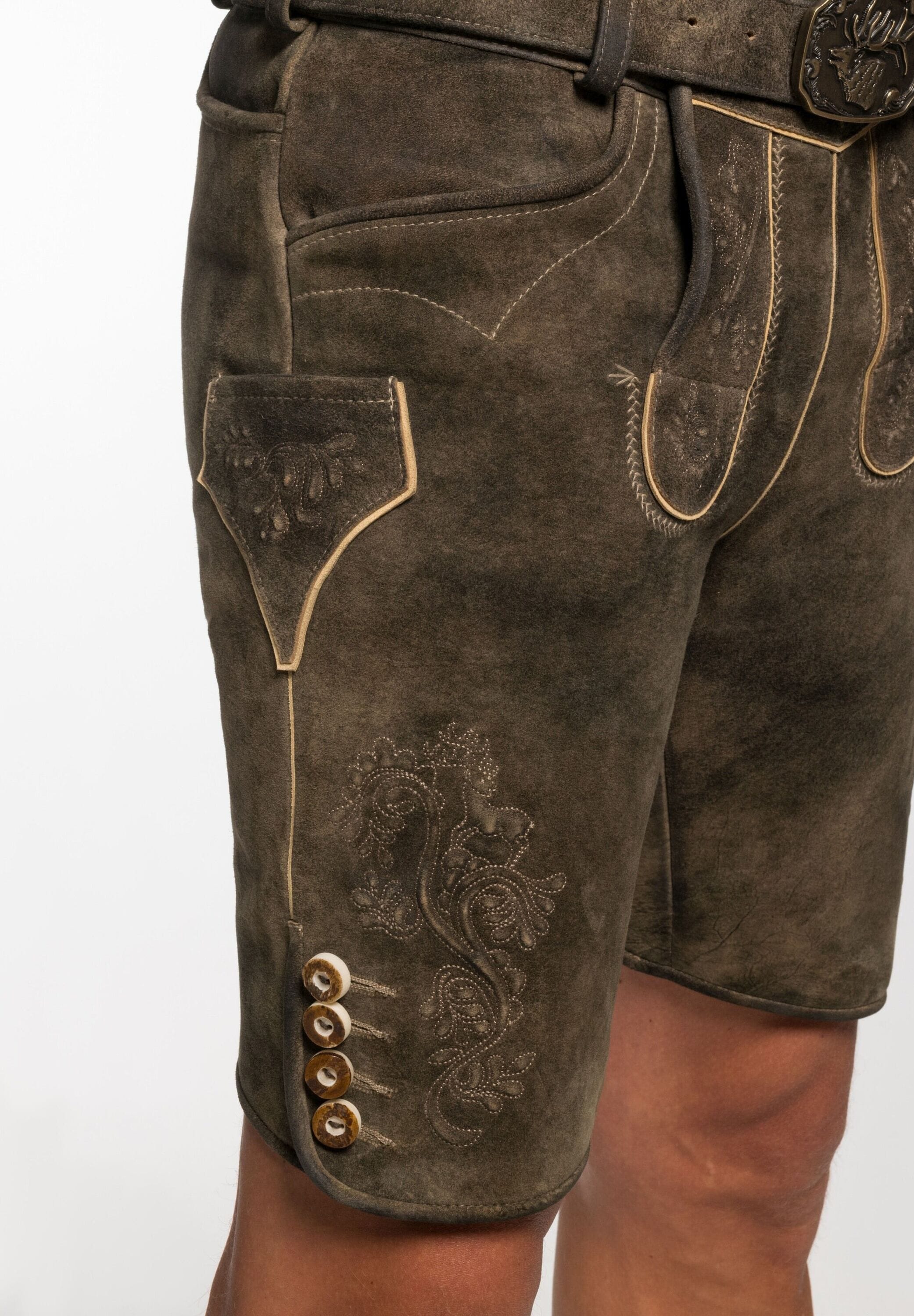 Spieth & Wensky Lederhose »Everest«  Länge 45cm