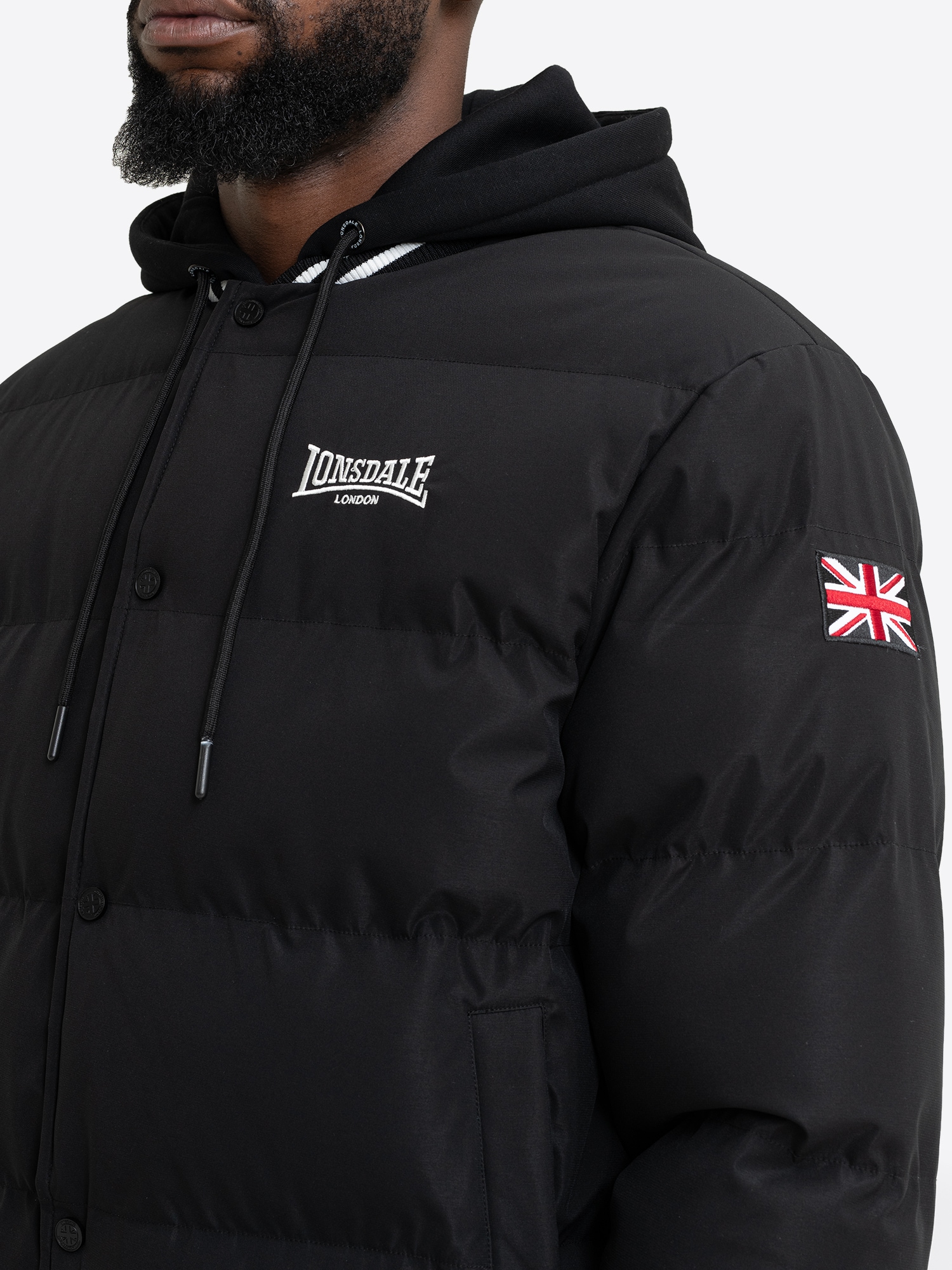 Lonsdale Kurzjacke »ERCH« mit sportlichem Look, wasserabweisend, windabweisend, aus Polyester