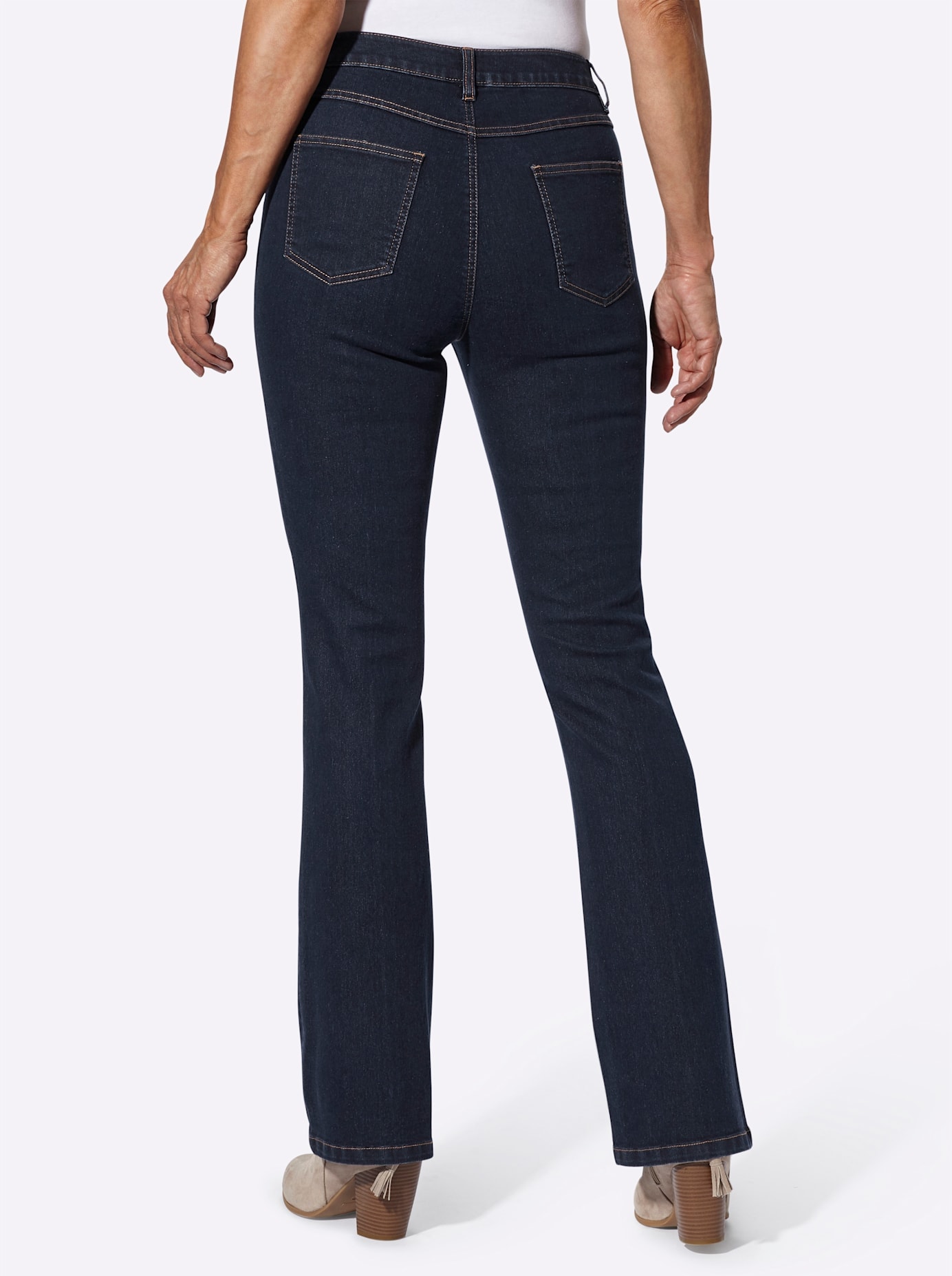 Classic Basics Bootcut-Jeans, (1 tlg.)