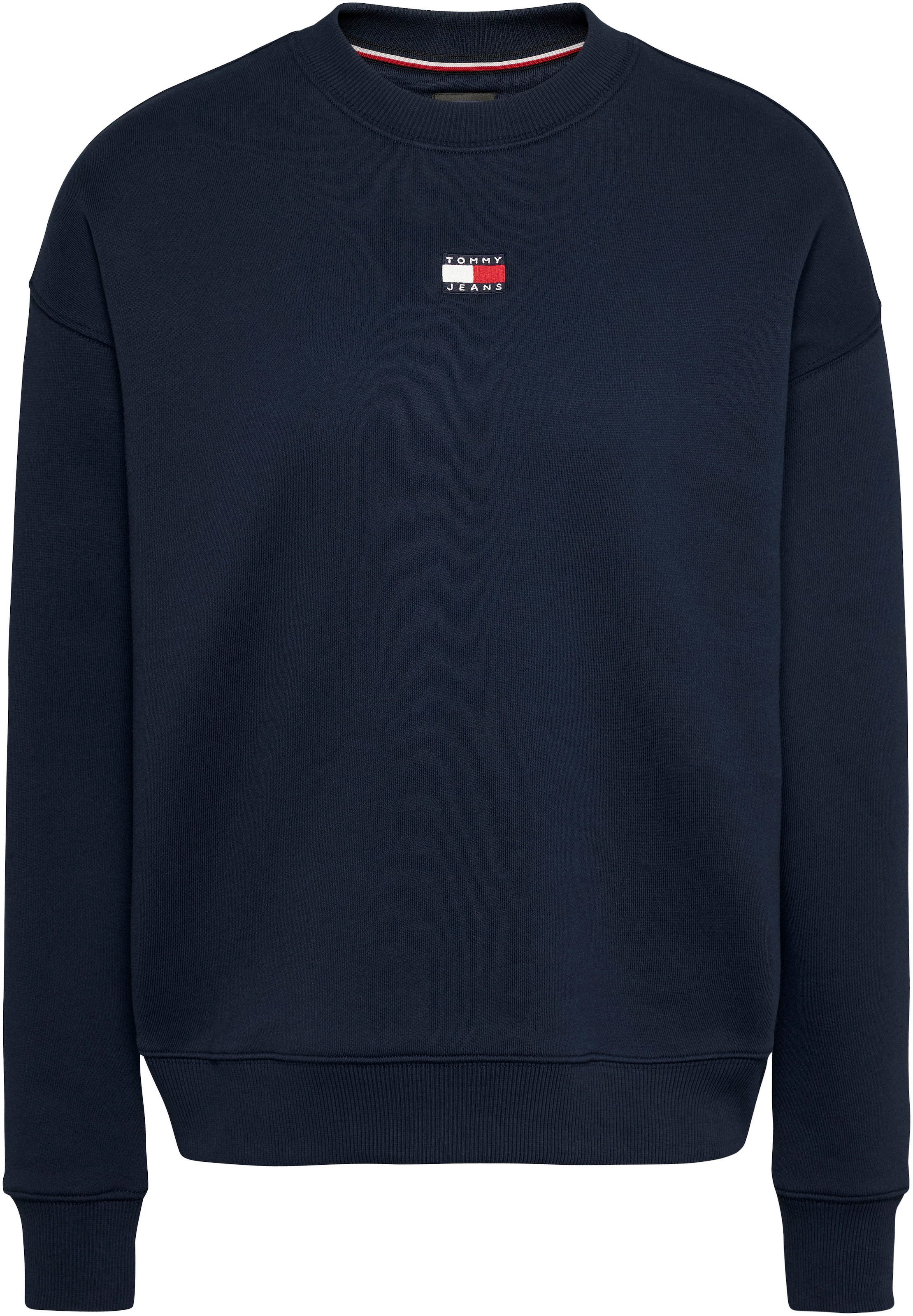 Tommy Jeans Sweatshirt »Sweatshirt TJW BXY BADGE«, mit Dropshoulder-Design und Frontlogo