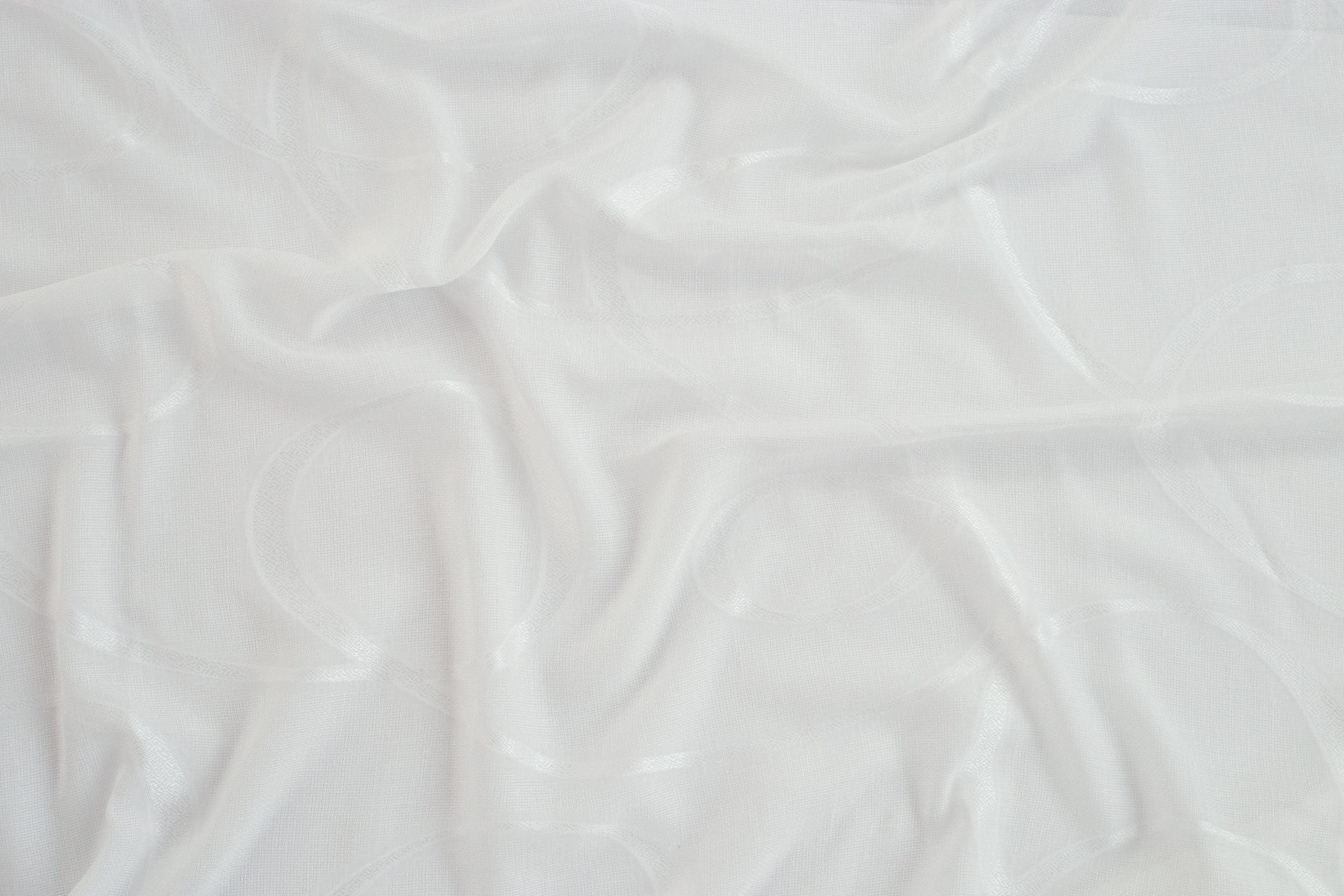 HOMING Vorhang »Seth« Ösen 1 Stk. tlg. weiß, Wohnzimmer, Kinderzimmer