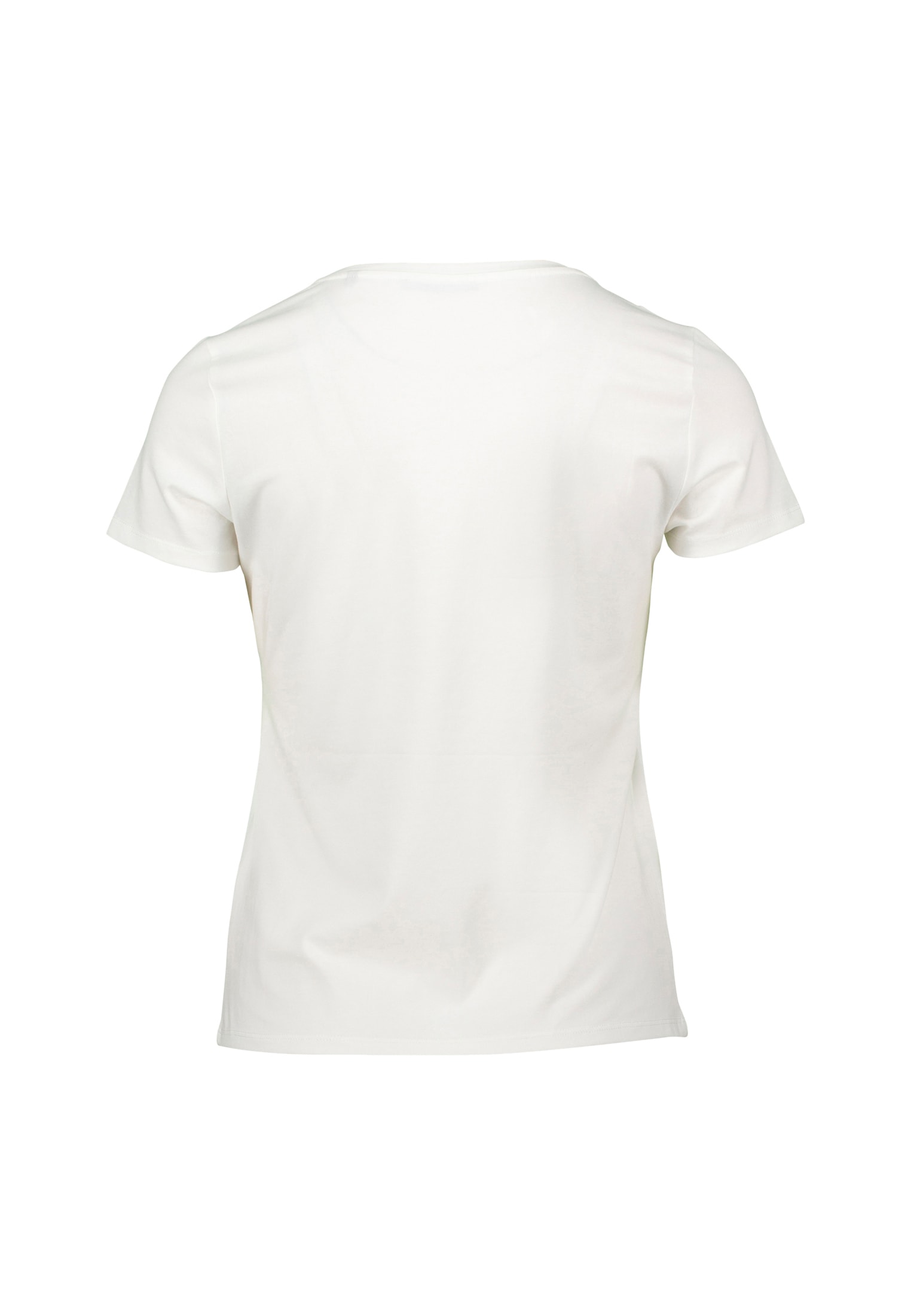 Zero Kurzarmshirt »Shirt mit Aufdruck und Schleife«