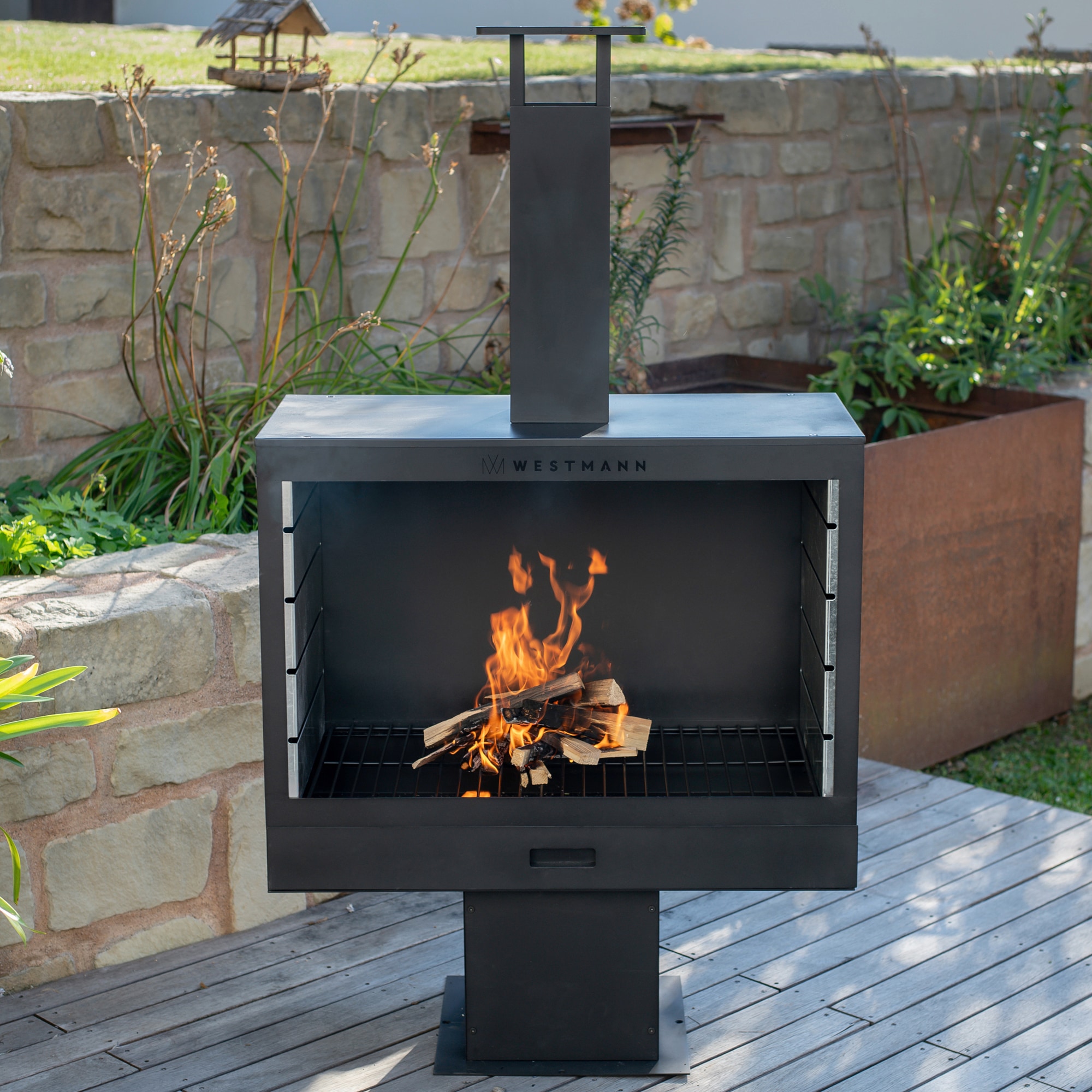 WESTMANN Grillkamin »Premium LG868«, BxTxH: 41x90x160 cm