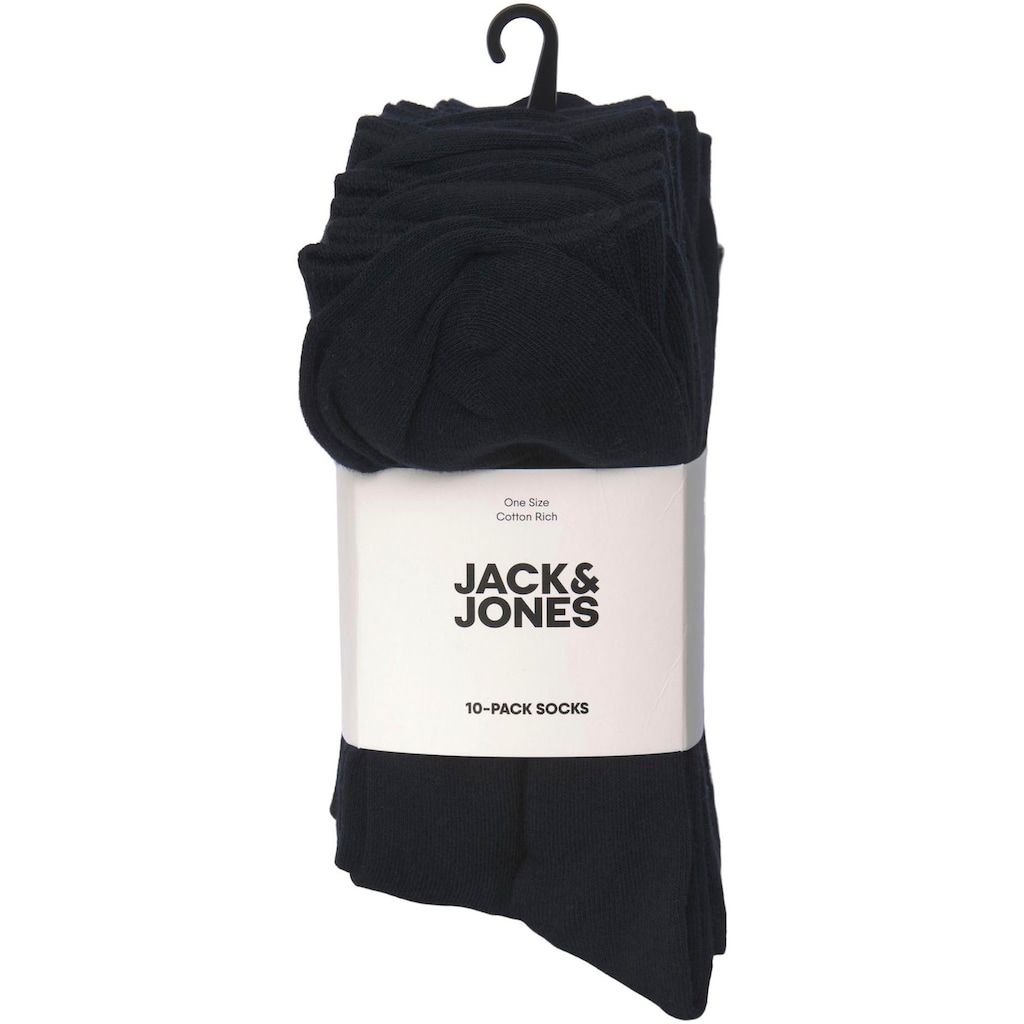 Jack & Jones Basicsocken »JACJENS SOCK 10 PACK NOOS«, (Packung, 10 Paar)