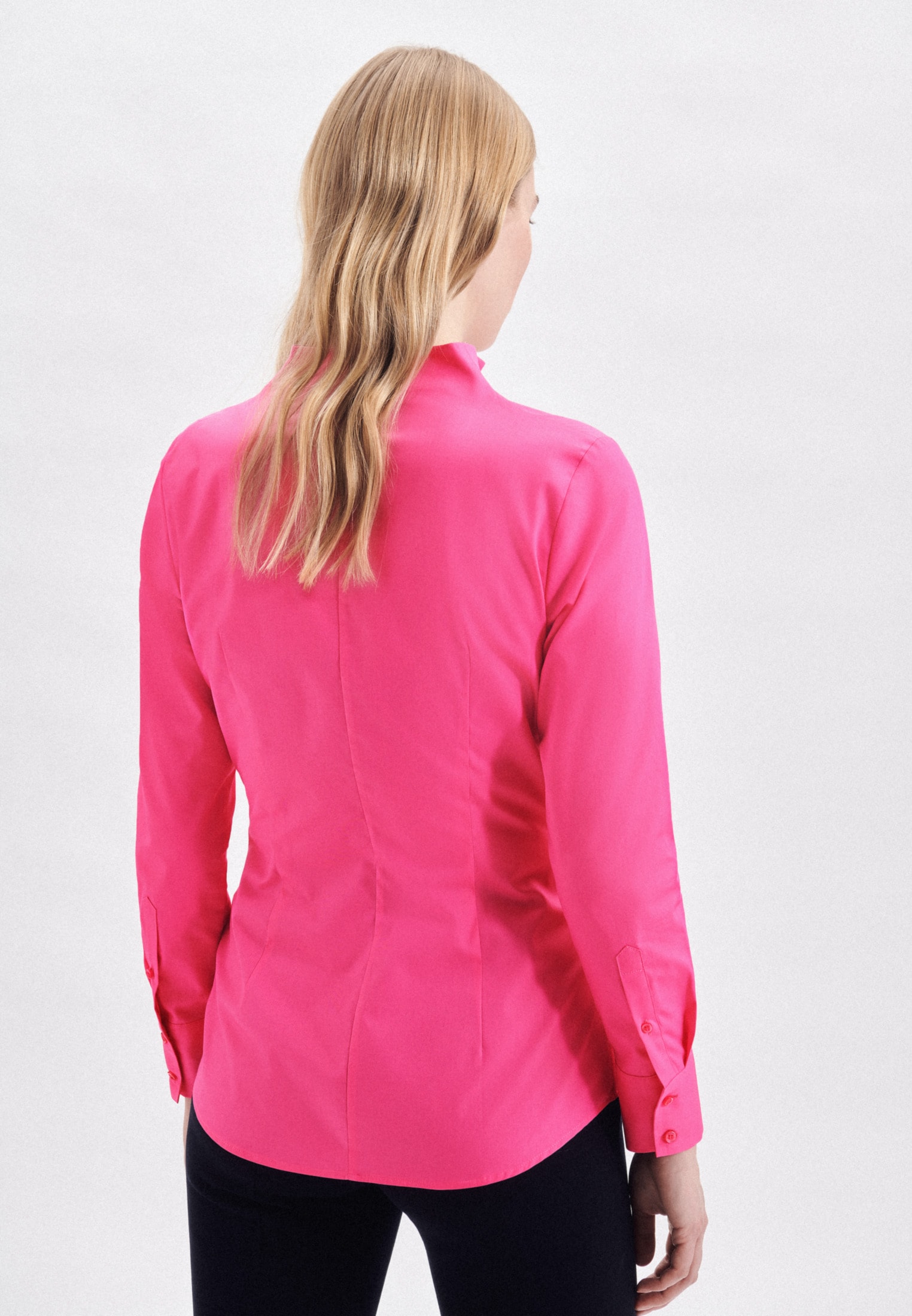 seidensticker Klassische Bluse, 1/1 Uni