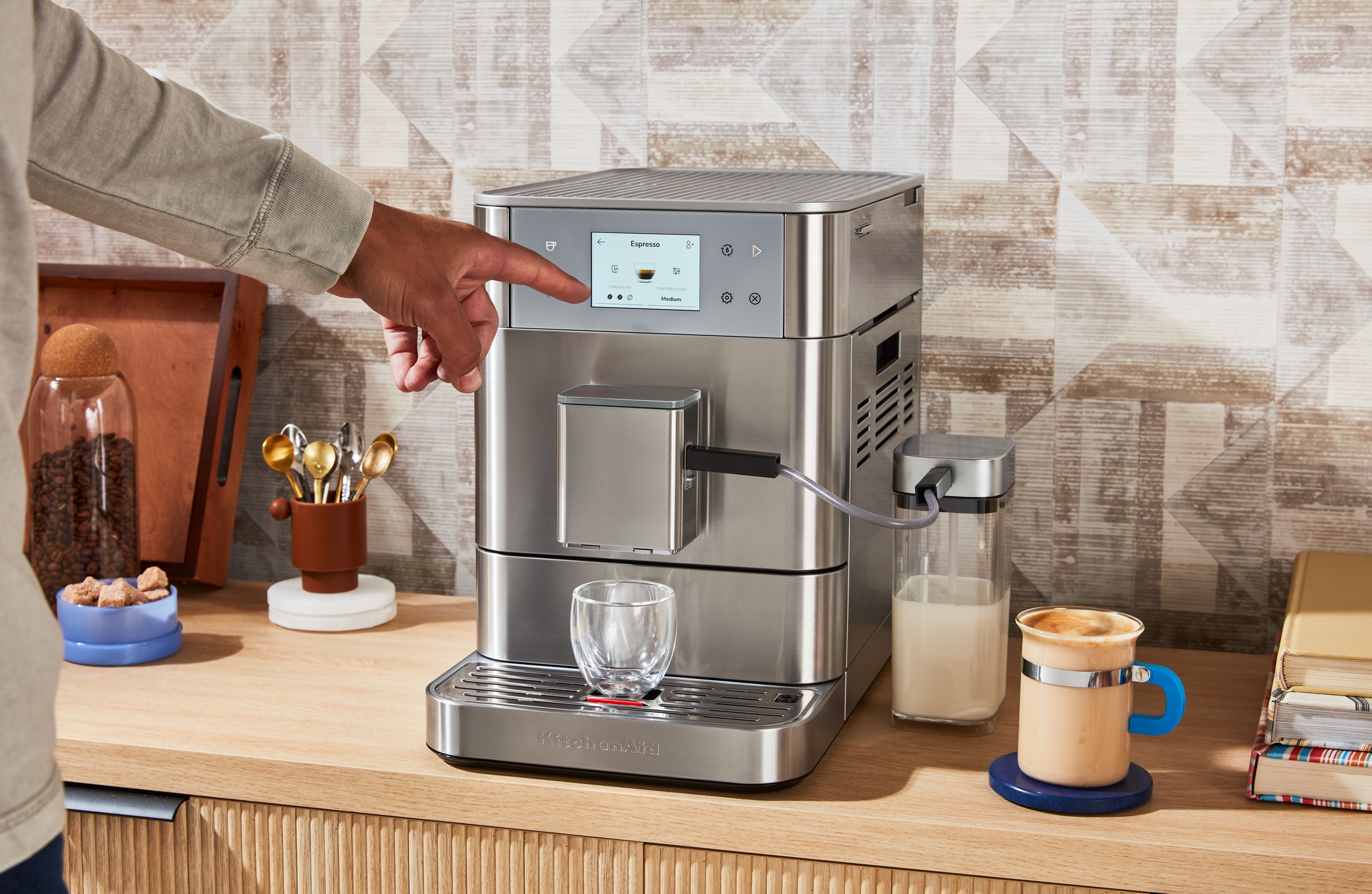 KitchenAid Kaffeevollautomat »5KES8557ESX«