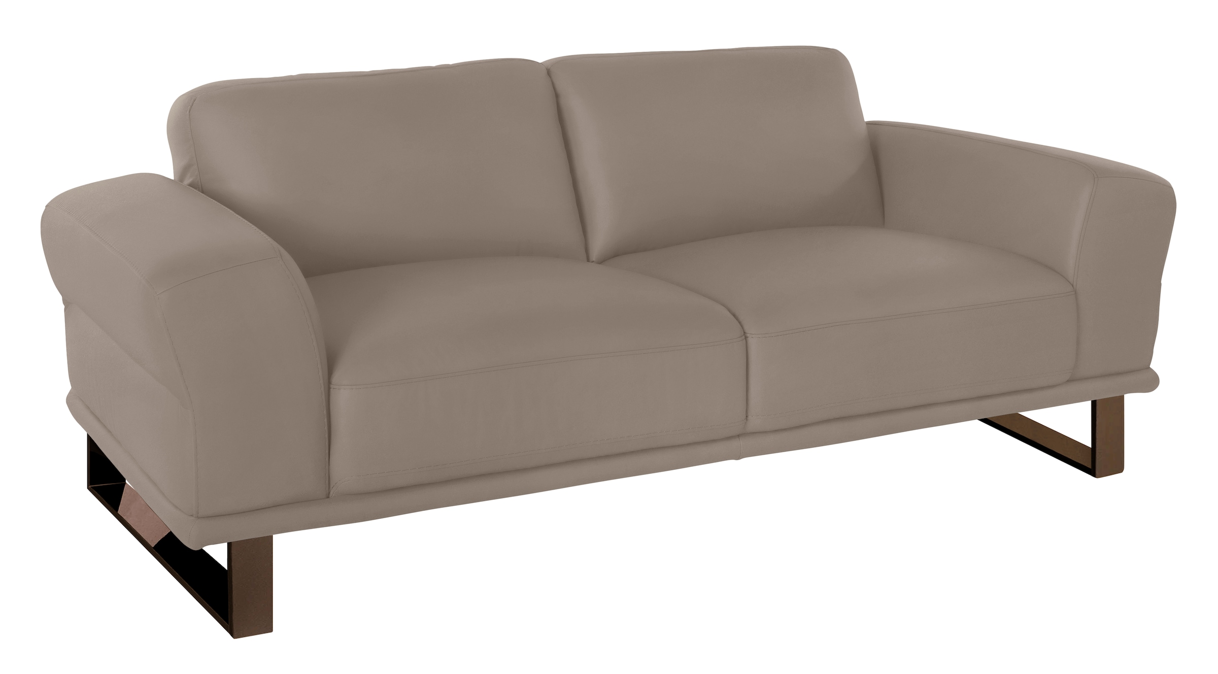 W.SCHILLIG 2,5-Sitzer »montanaa« mit Metallkufen in Bronze pulverbeschichtet, Breite 212 cm