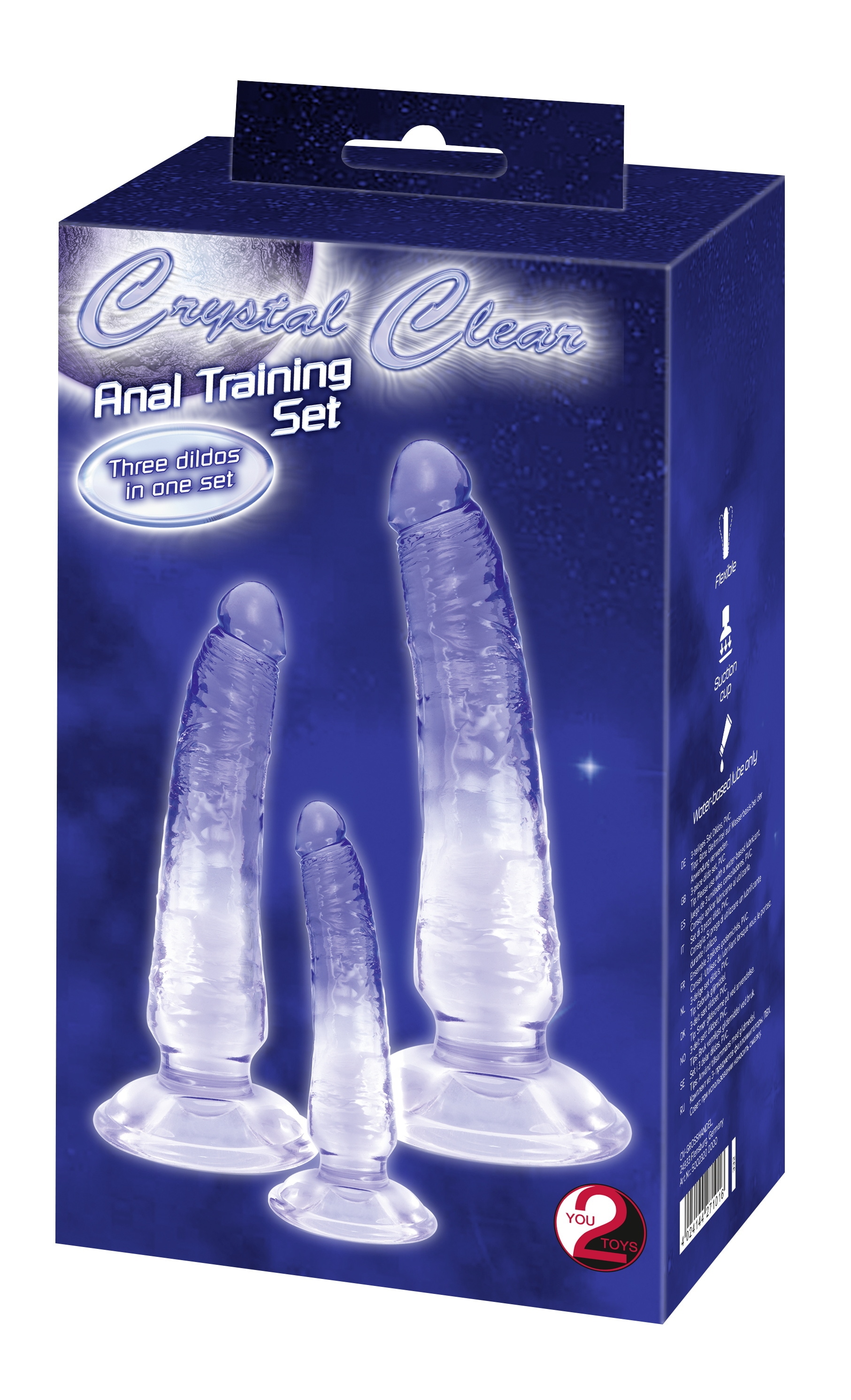 Crystal Clear Anal-Stimulator »Toy-Set Anal Training Set« ()