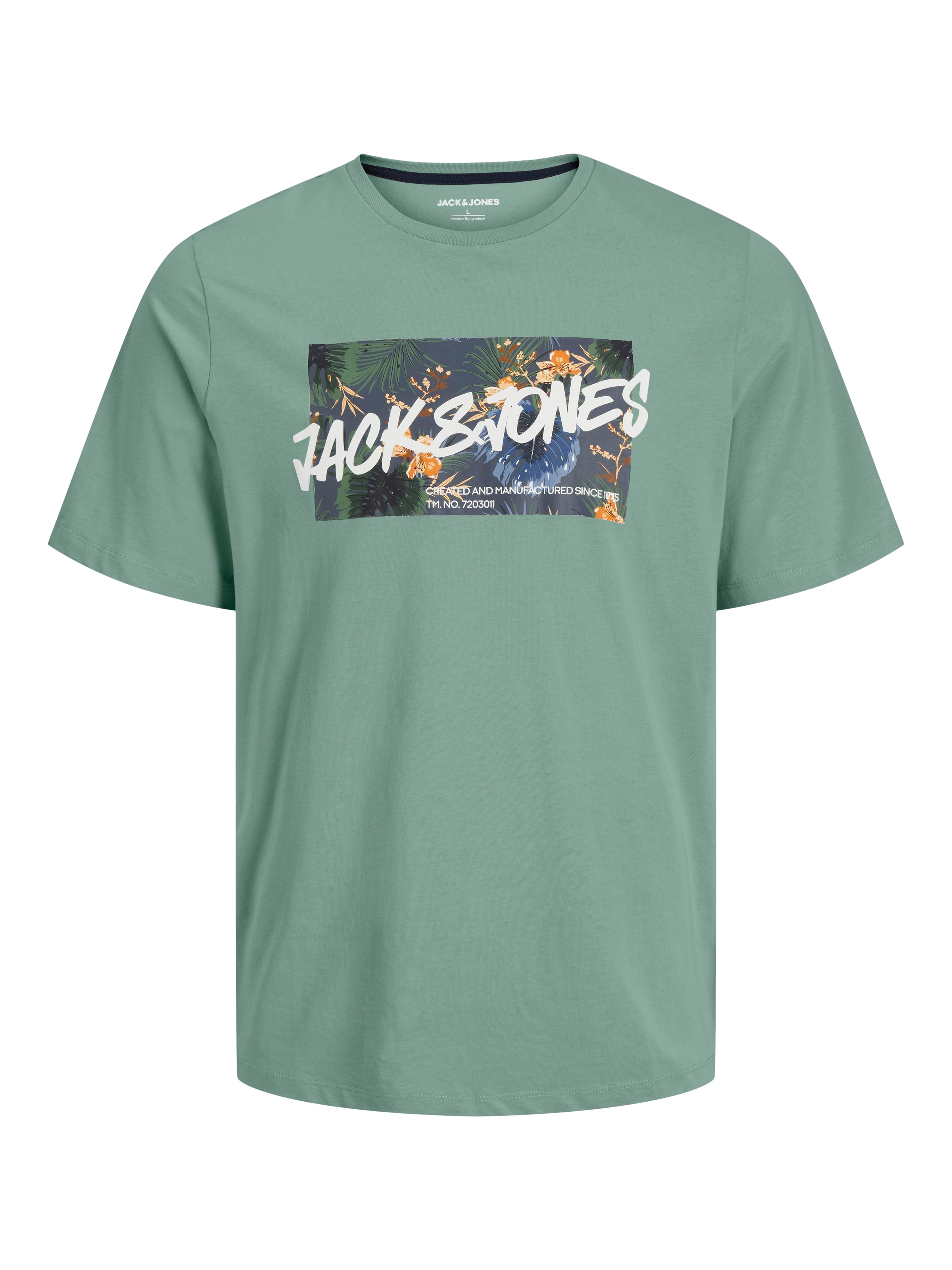 Jack & Jones Print-Shirt »JJHAWAII SHAPE TEE SS CREW NECK«