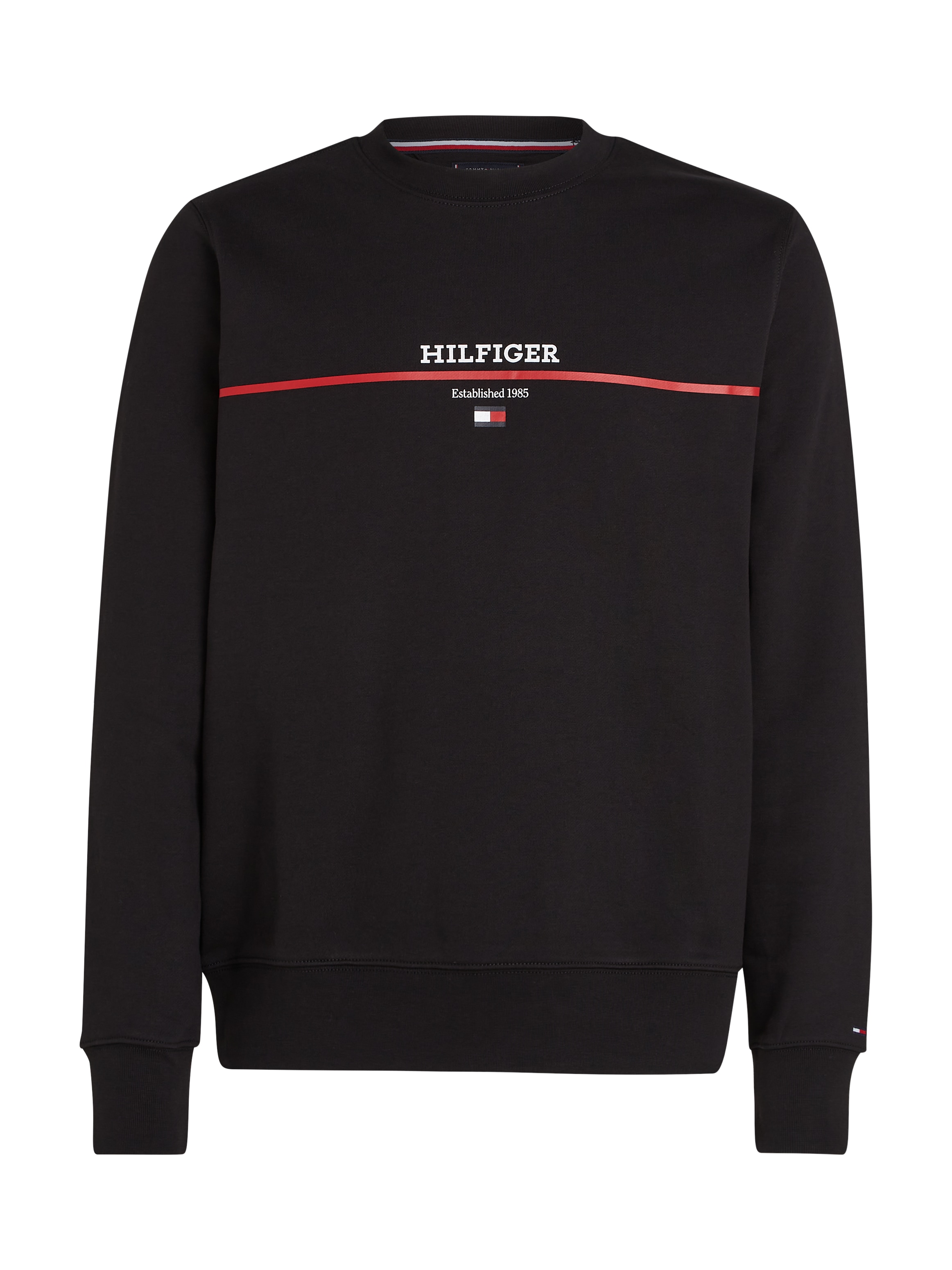 Tommy Hilfiger Sweatshirt »HILFIGER STRIPE TERRY SWEATSHIRT«