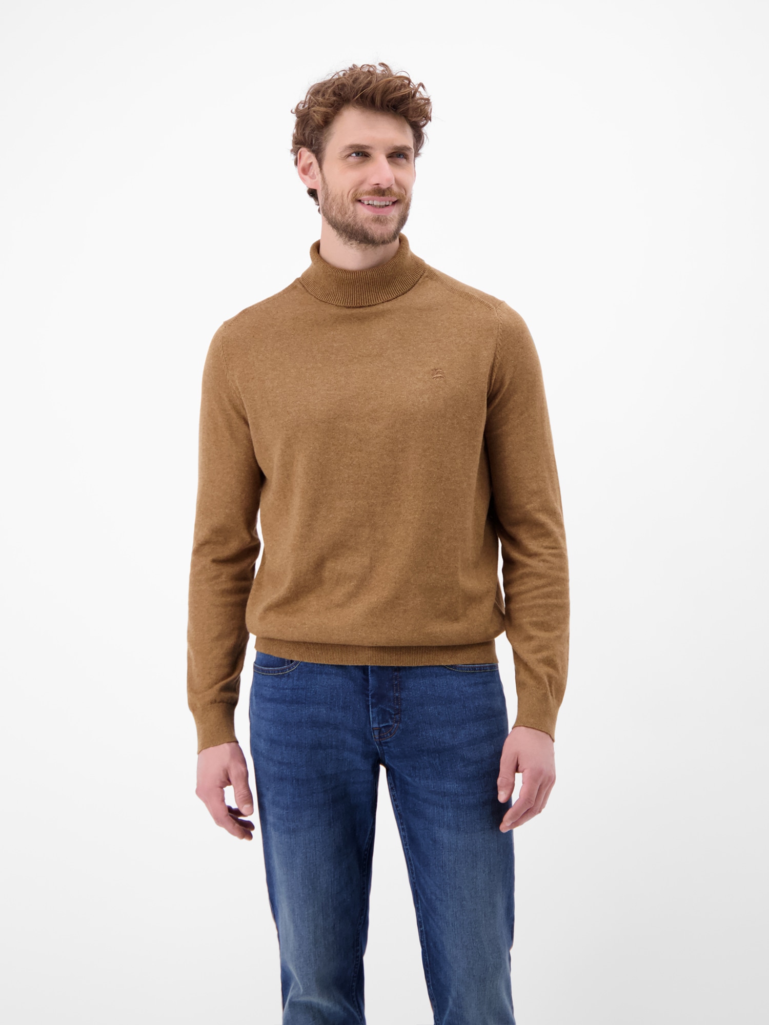 LERROS Rollkragenpullover »Herren Rollkragen-Strickpullover«