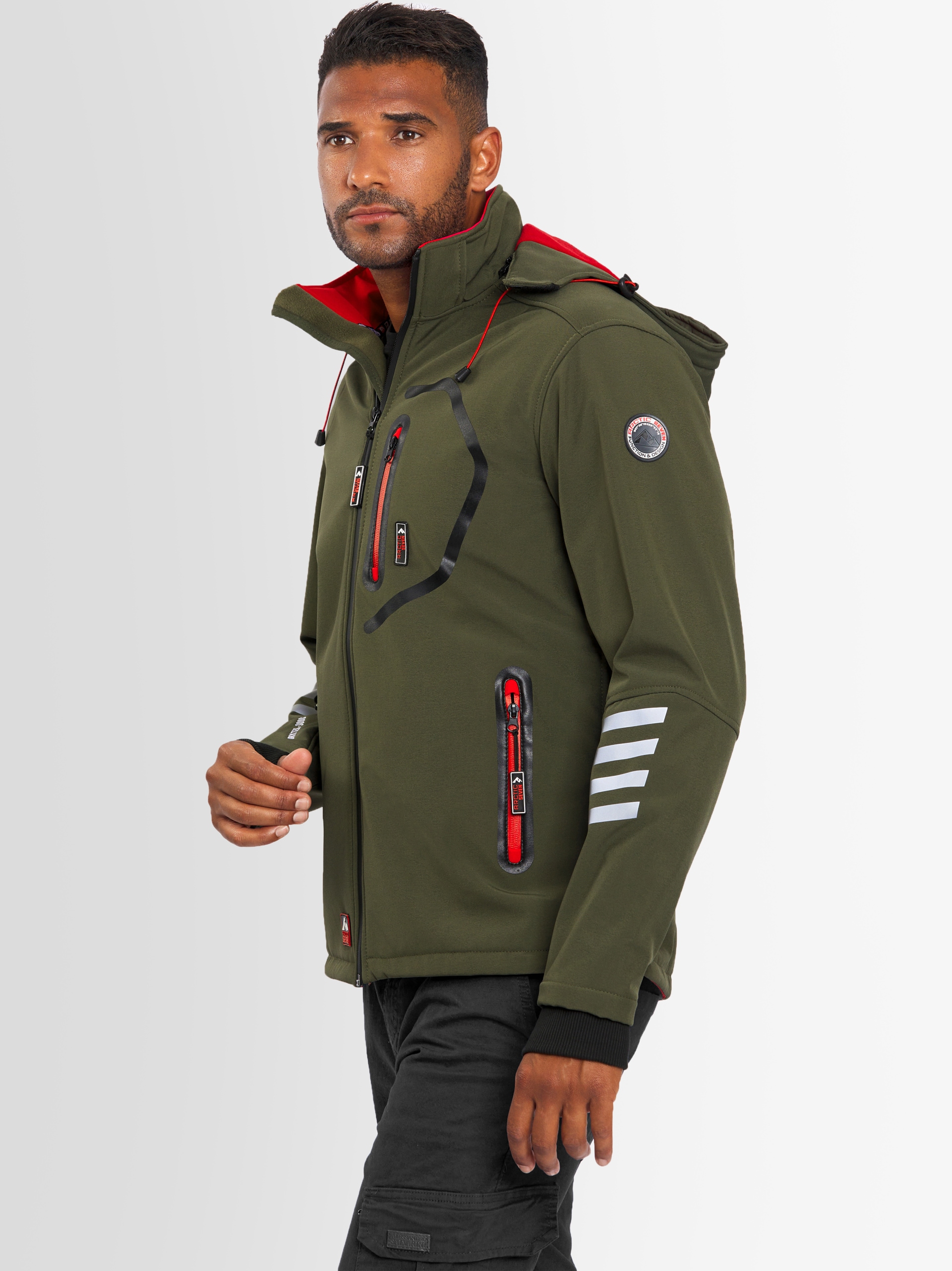 Arctic Seven Softshelljacke »Arctic Seven Herren Softshell Jacke Übergangsjacke AS301«