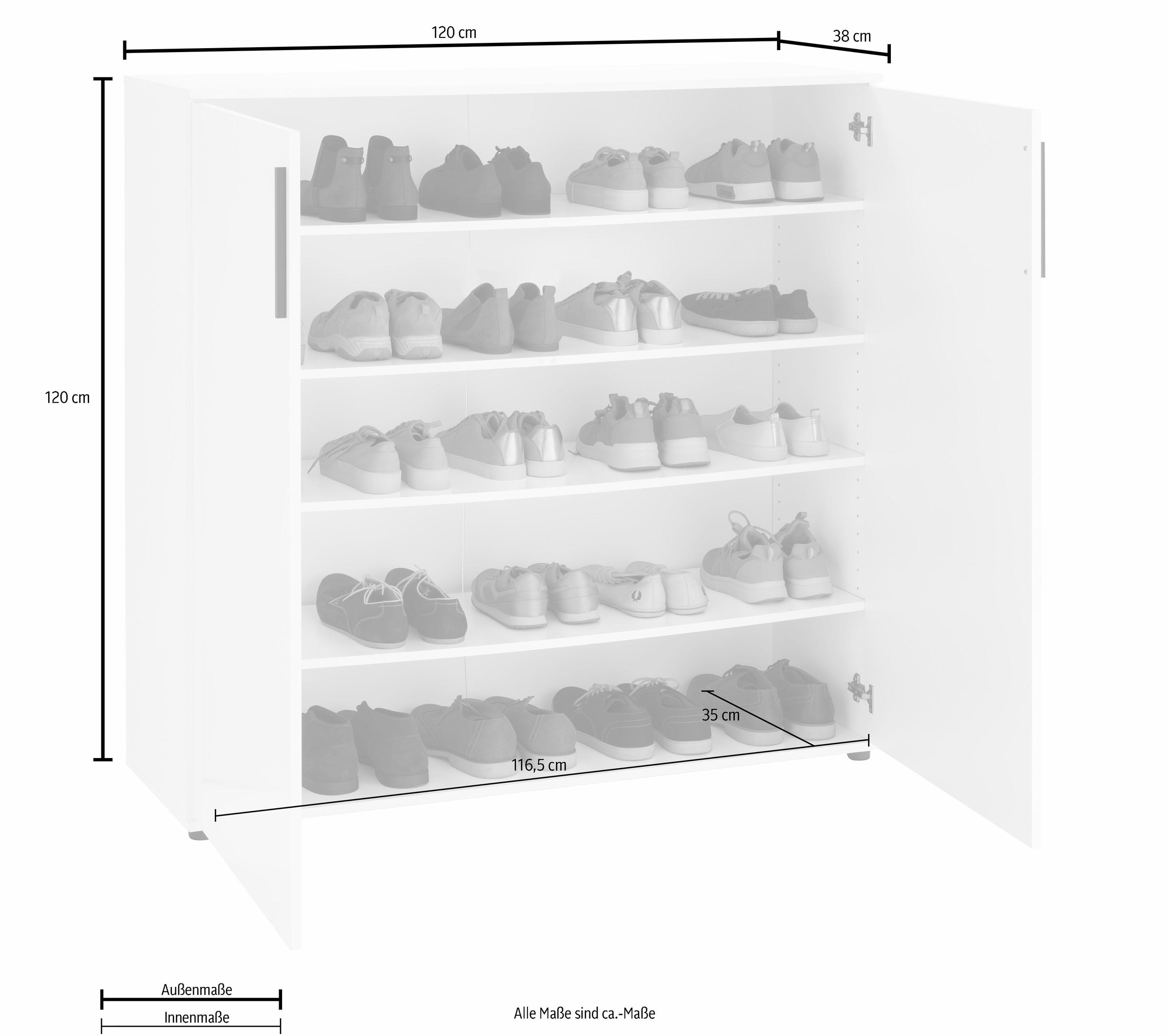 Paroli Schuhkommode »Akron«